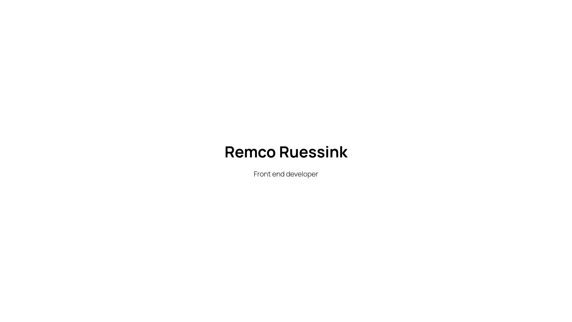 website screenshot of https://ruessink.com/