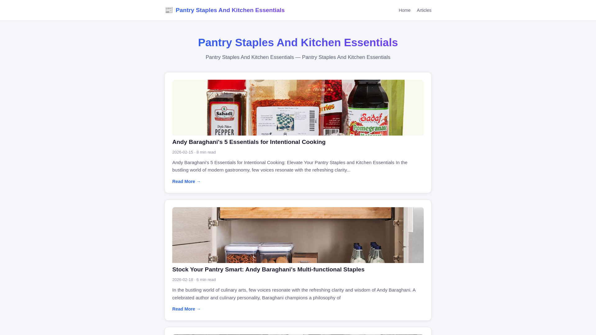 website screenshot of https://pantry-staples-and-kitchen-essentials.pages.dev/