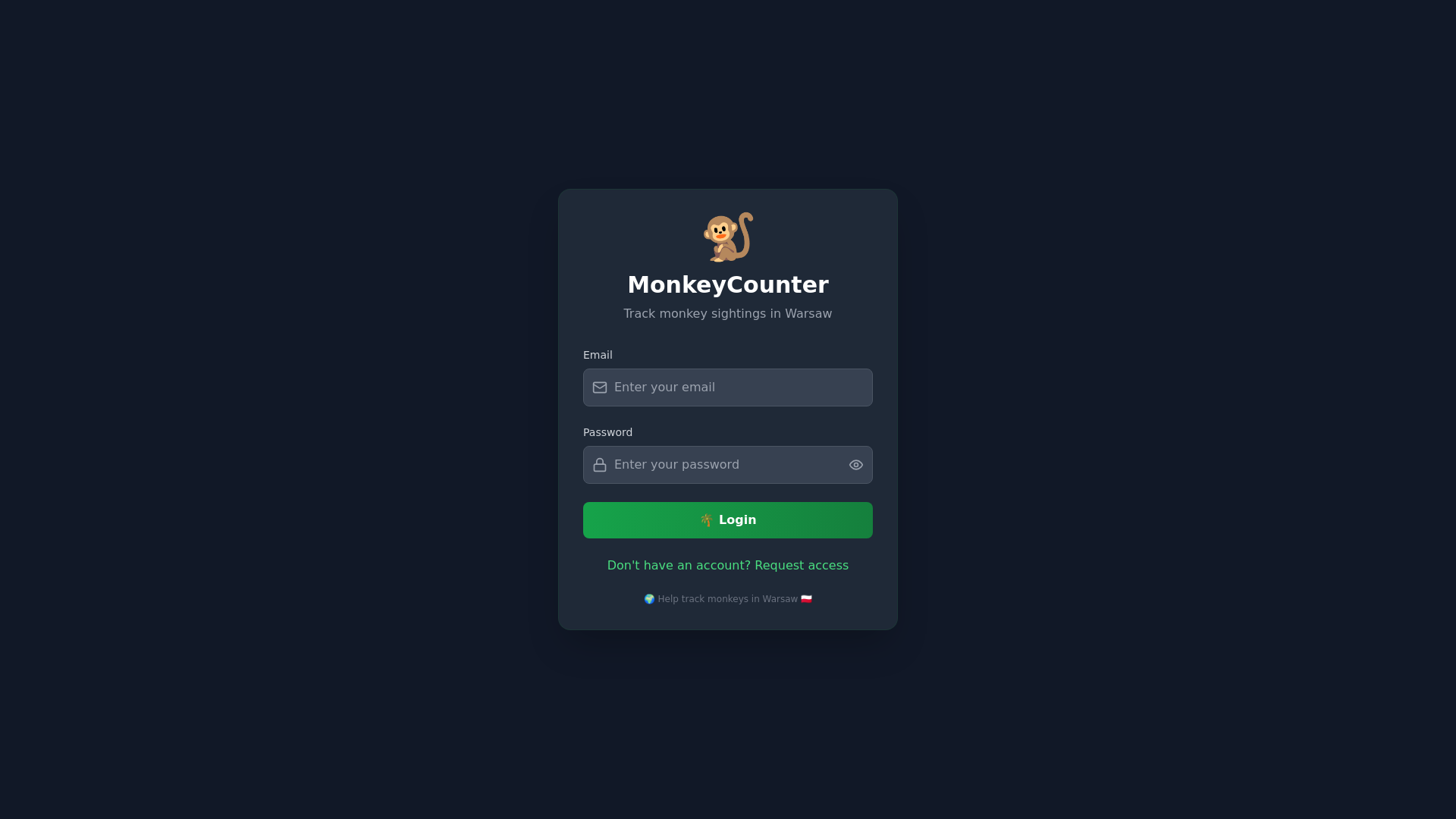 website screenshot of https://monkeycounter.com/