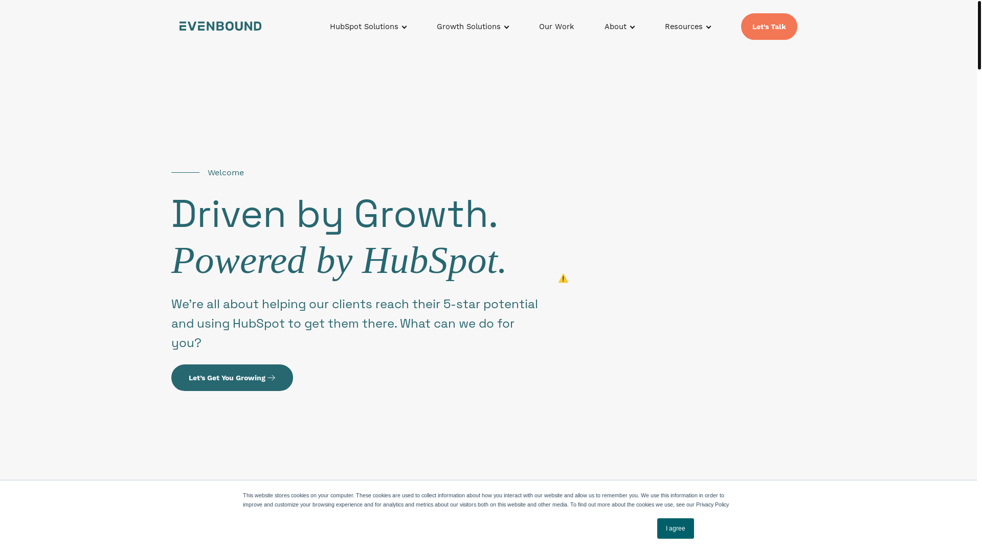 website screenshot of https://theevenboundgrptoday.com/