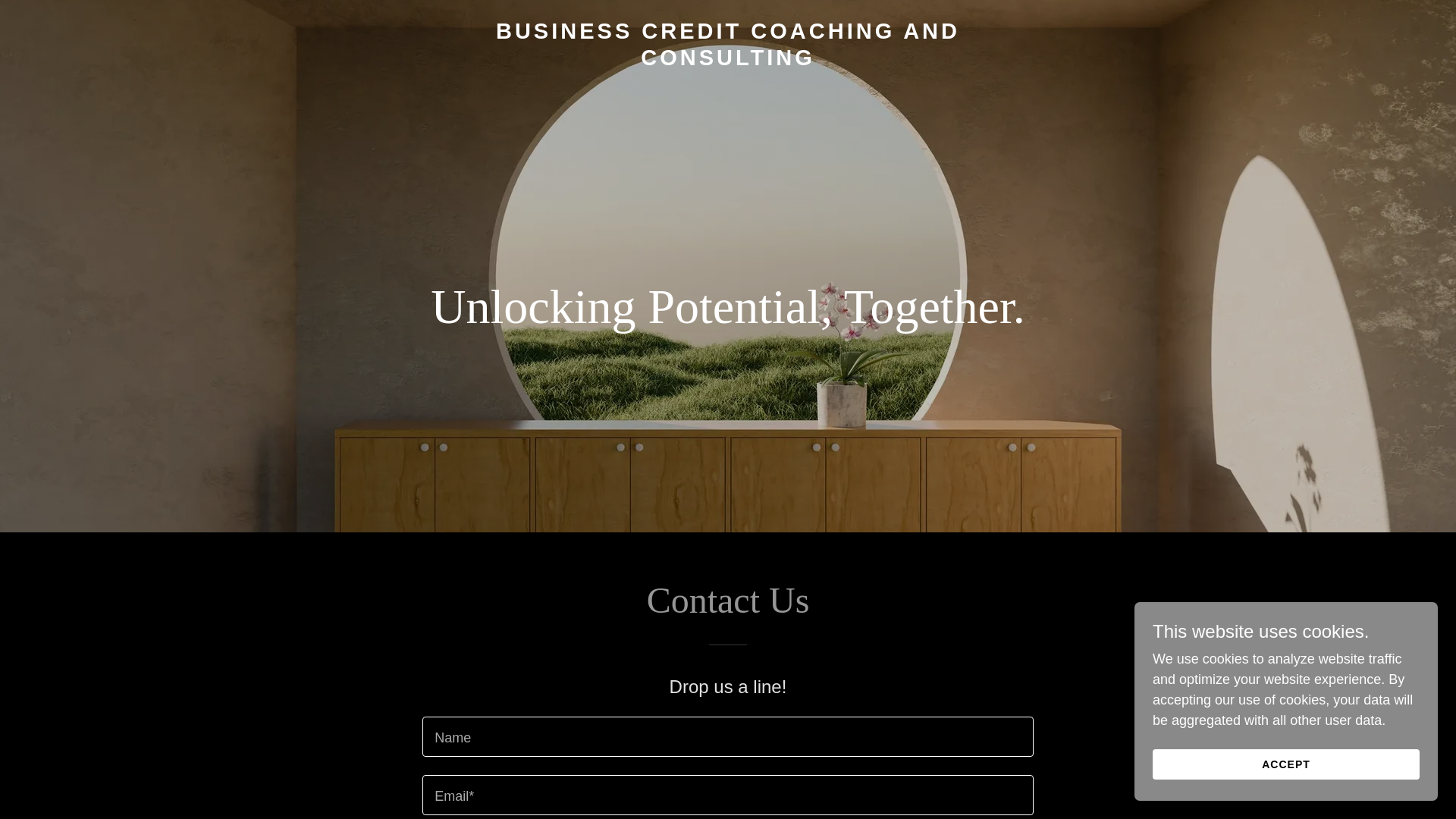 website screenshot of https://businesscreditcc.com/
