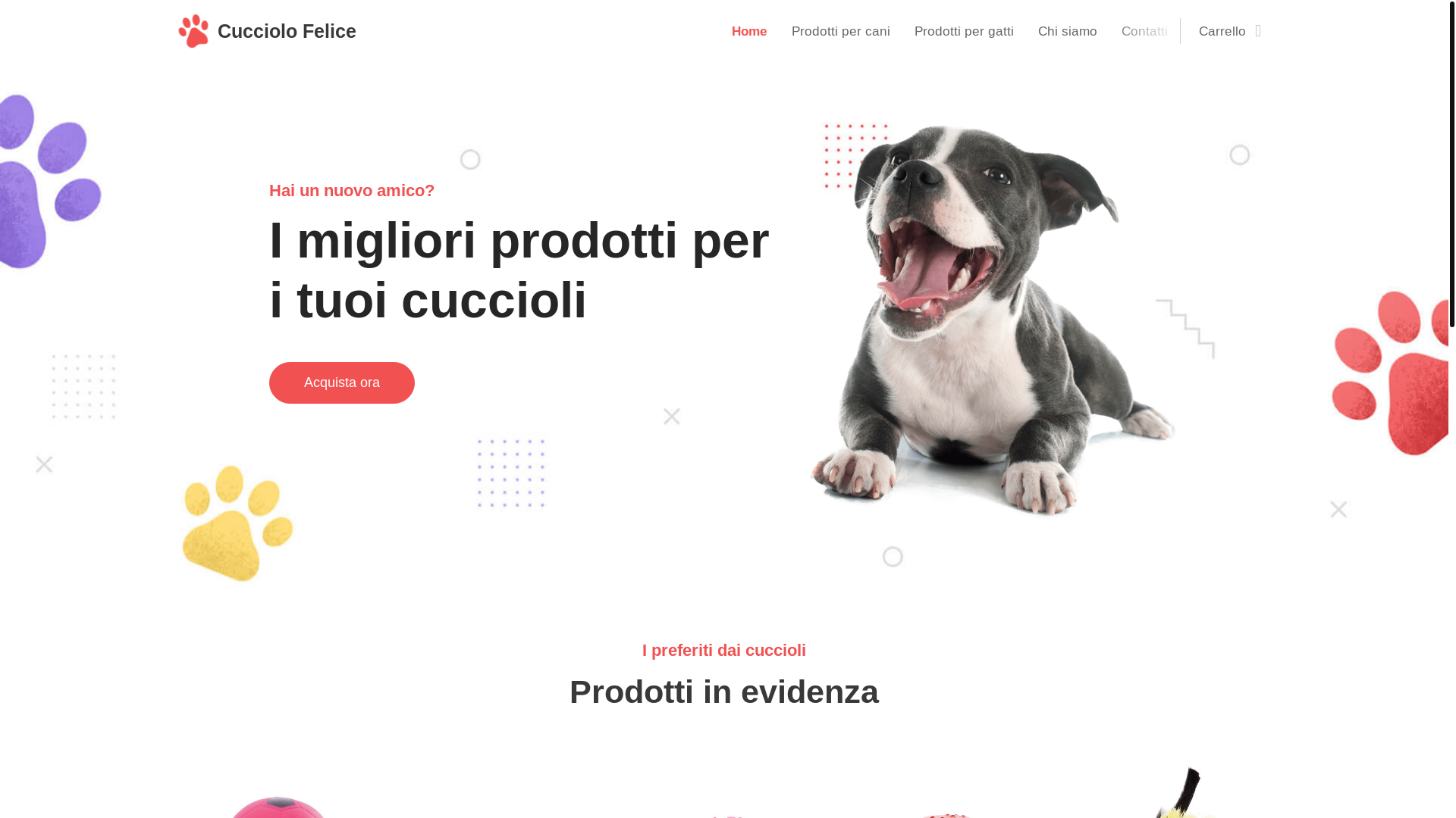 website screenshot of https://miaohausorg.it/
