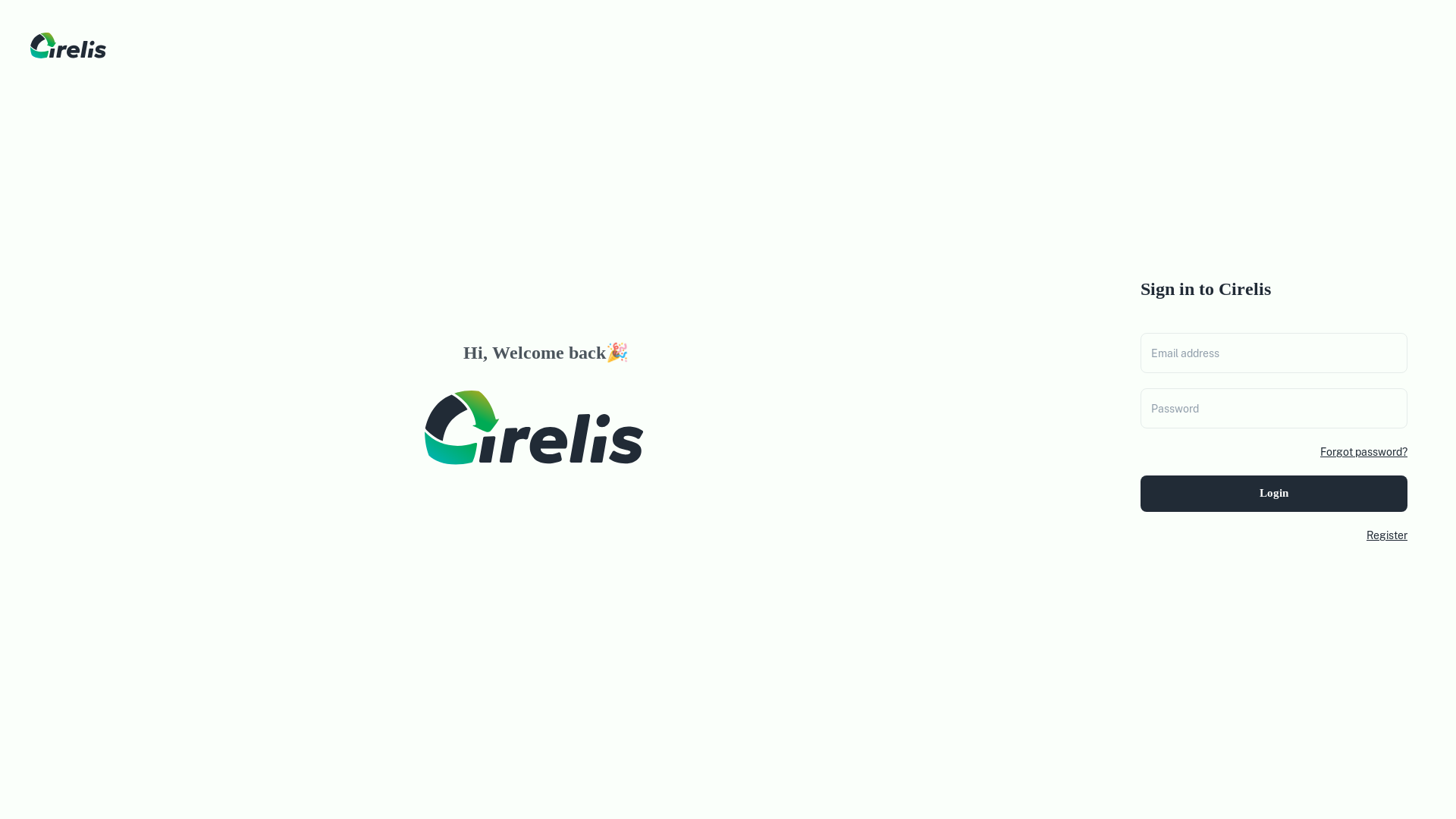 website screenshot of https://cirelis.pages.dev/
