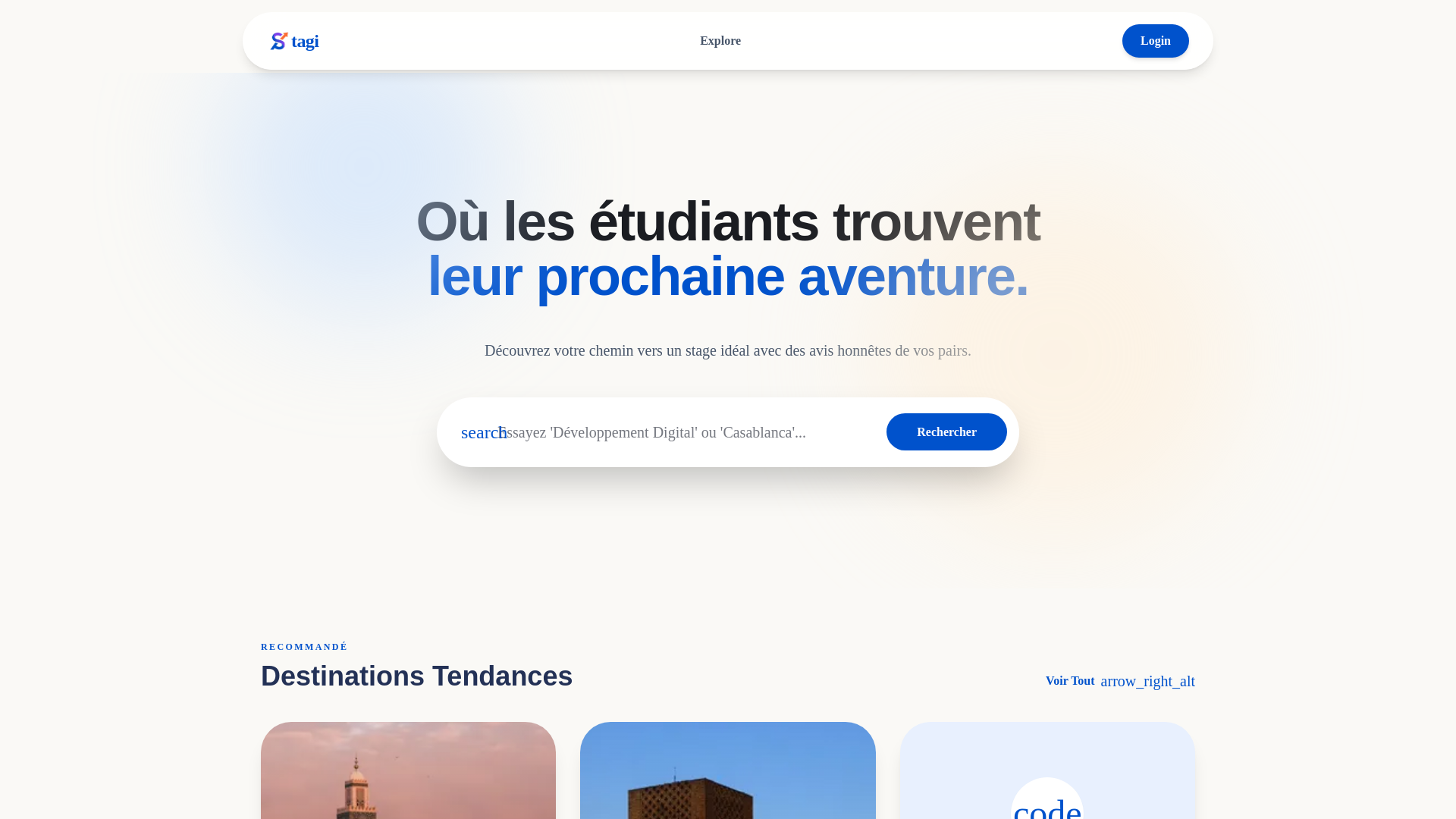 website screenshot of https://stagi.pages.dev/