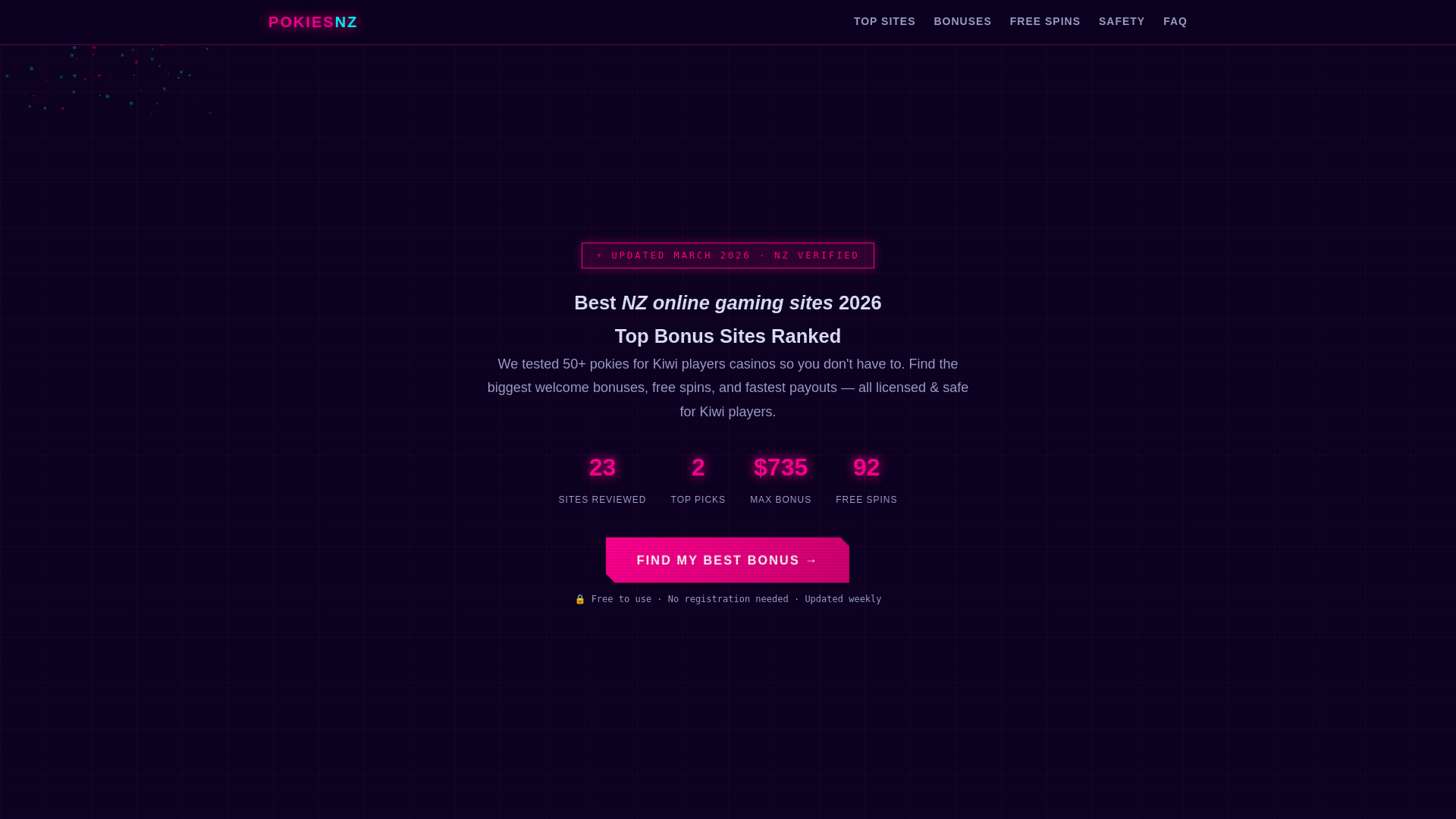 website screenshot of https://srarnz-org-nz.pages.dev/