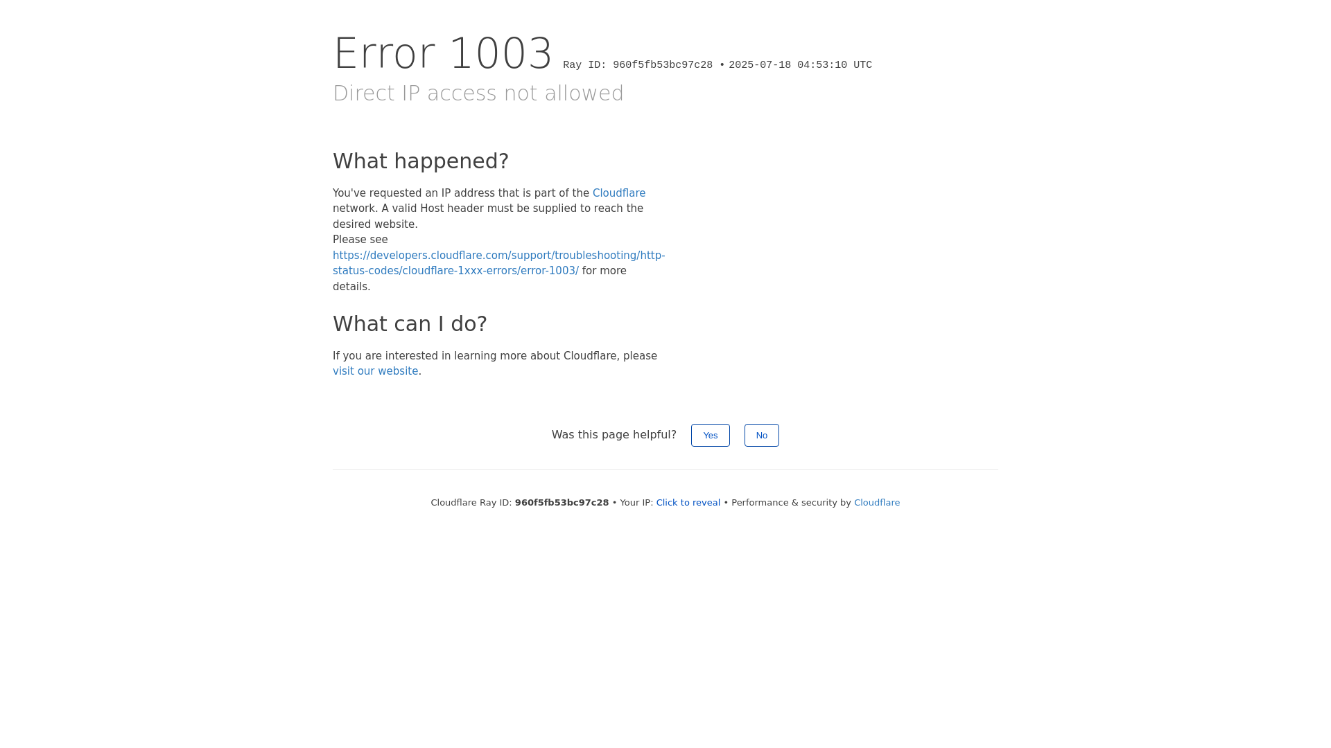 website screenshot of http://104.18.97.112/