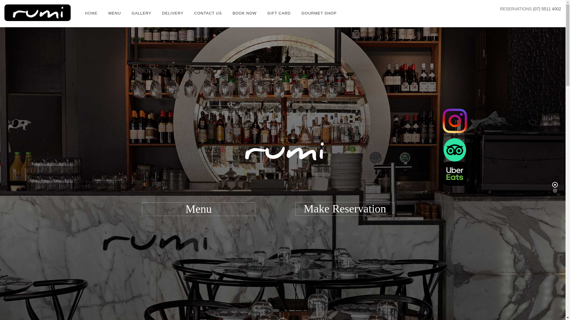 website screenshot of https://rumipersianrestaurant.online/