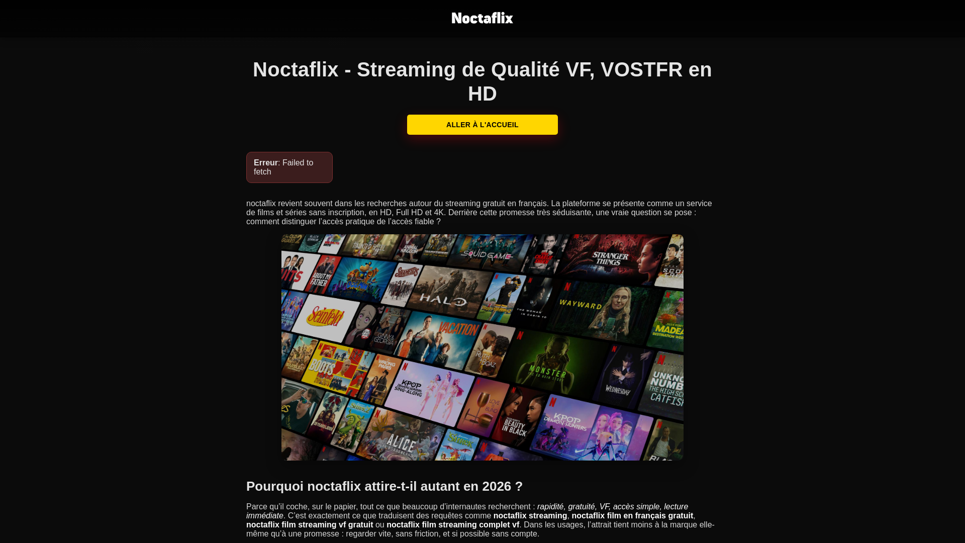 website screenshot of https://noctaflix.digital/