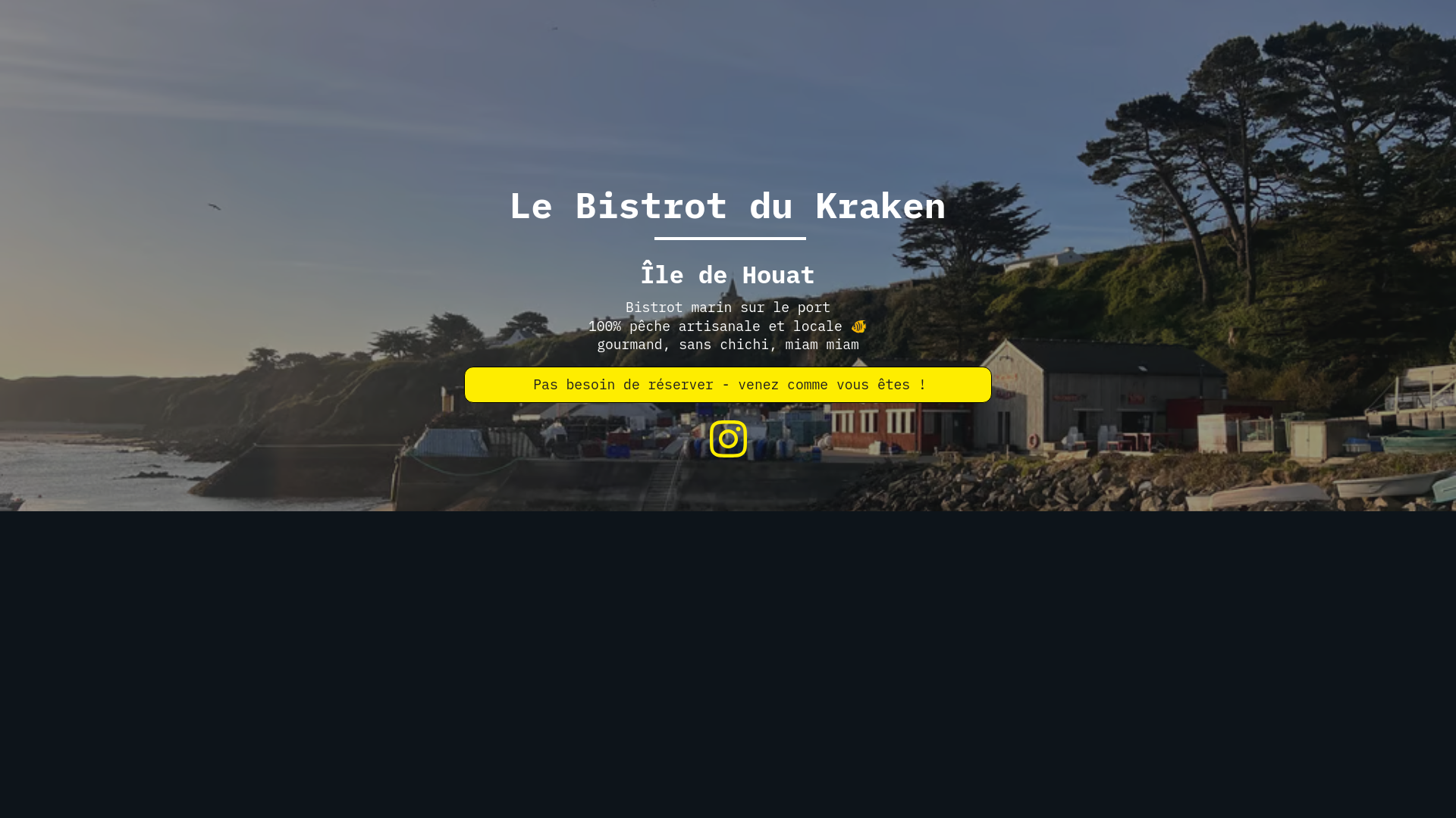 website screenshot of https://bistrotkrakenhouat.com