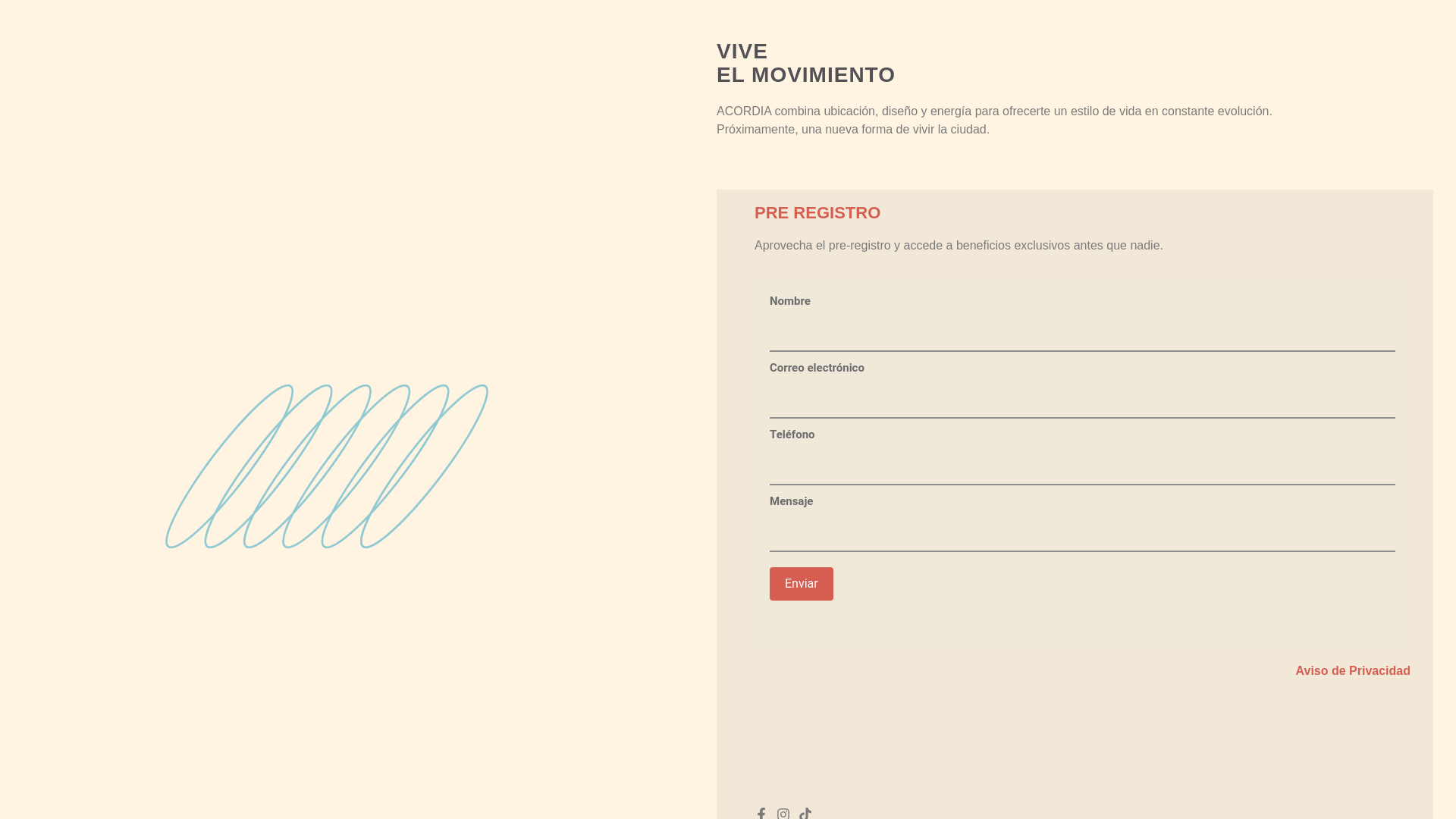 website screenshot of https://acordialiving.mx/