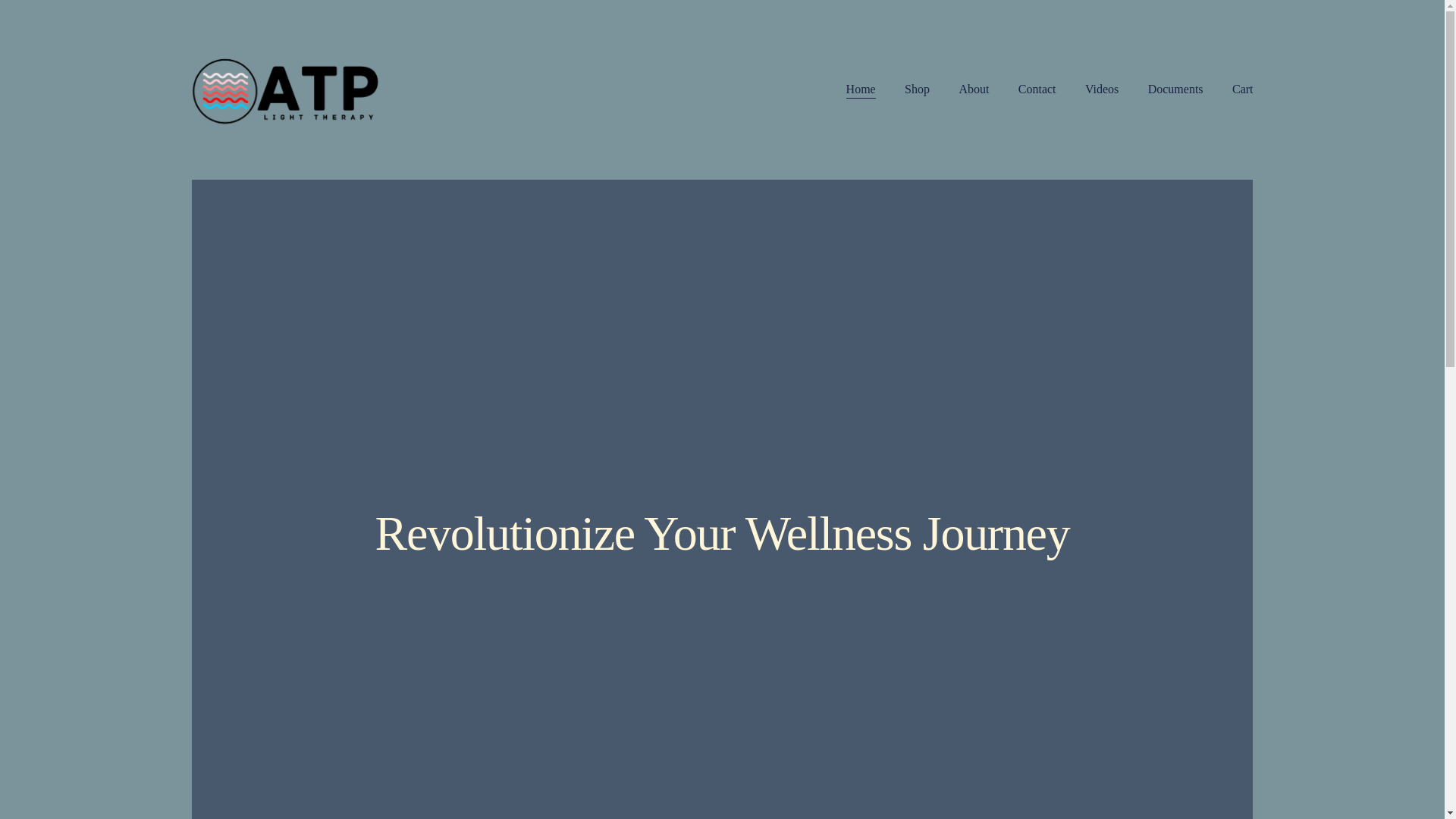 website screenshot of https://atplighttherapy.com/