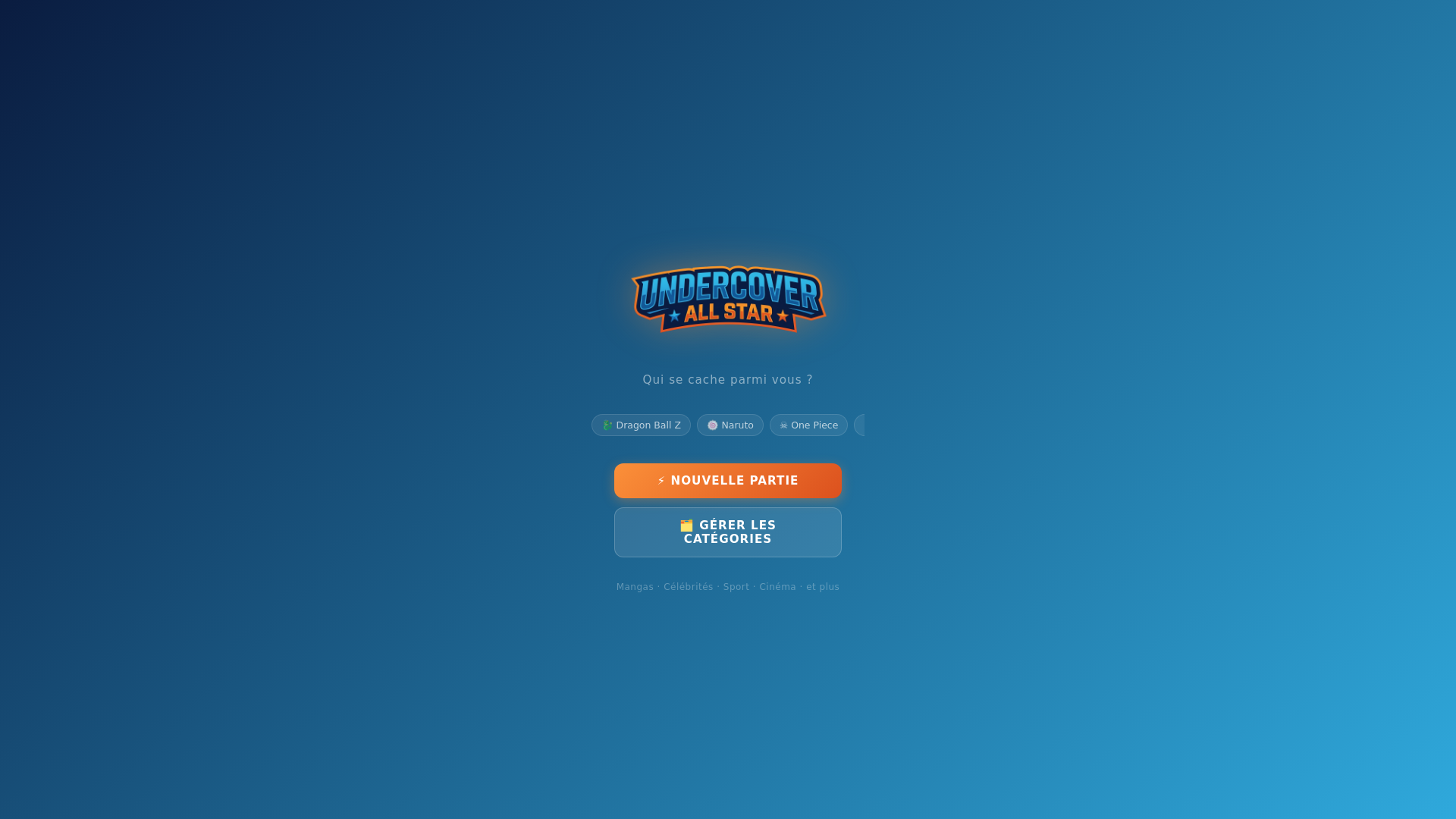 website screenshot of https://undercover-allstar.com/