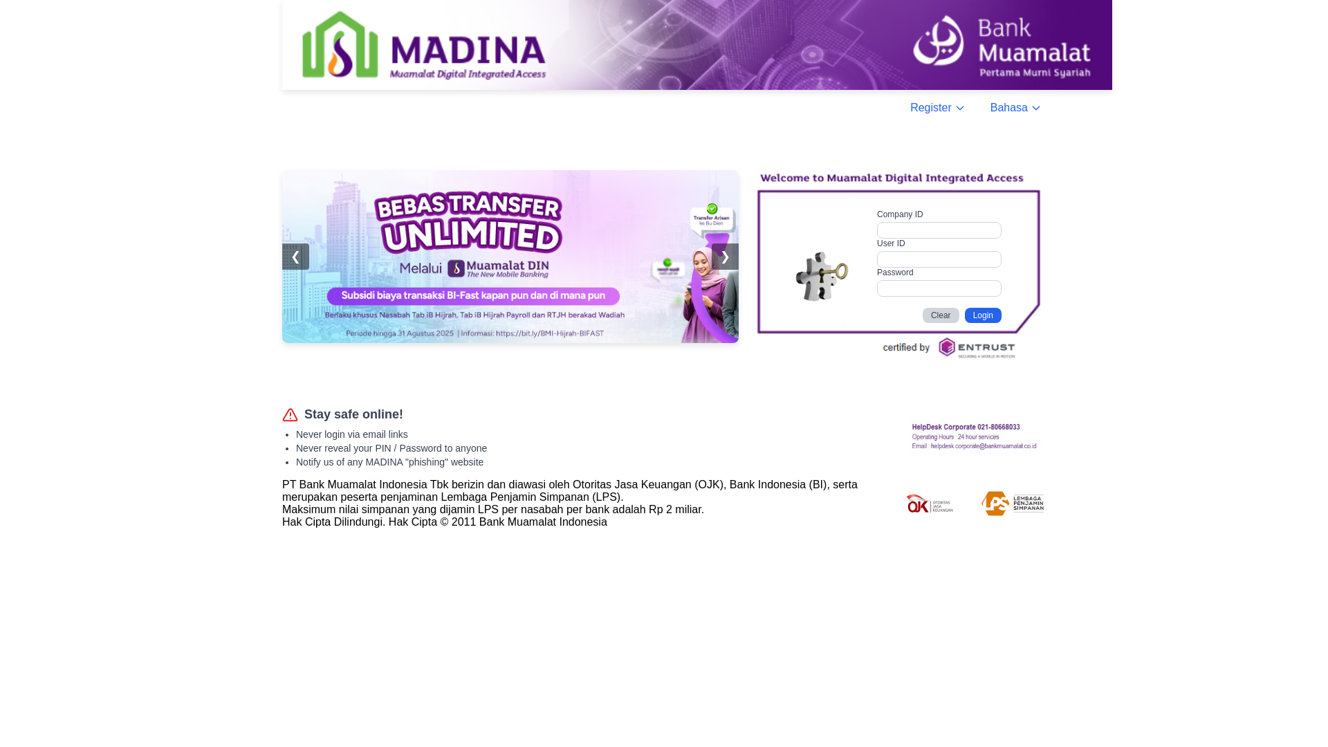 website screenshot of https://cms-muhmalat.cloud/