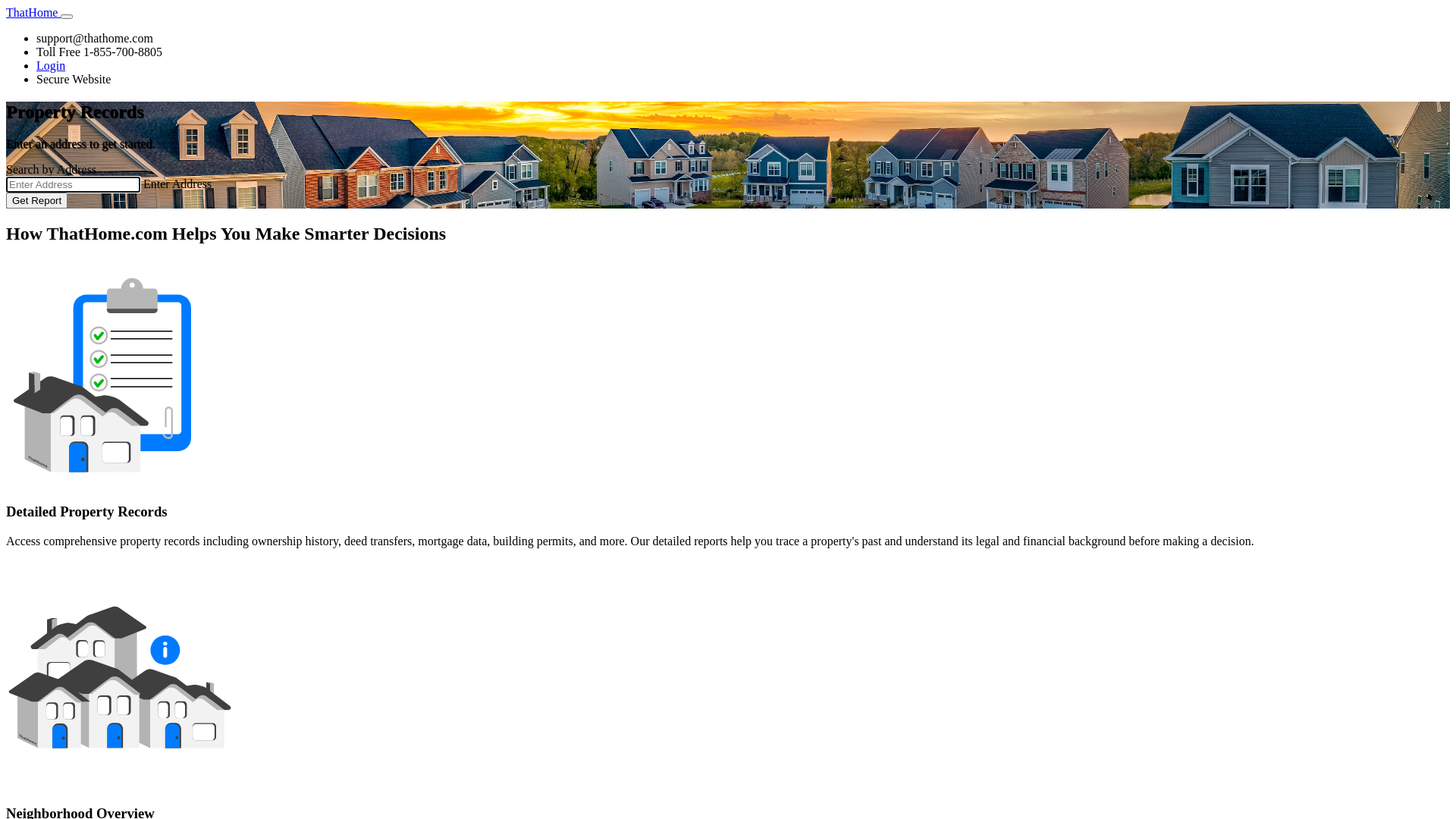 website screenshot of https://thathome.com/