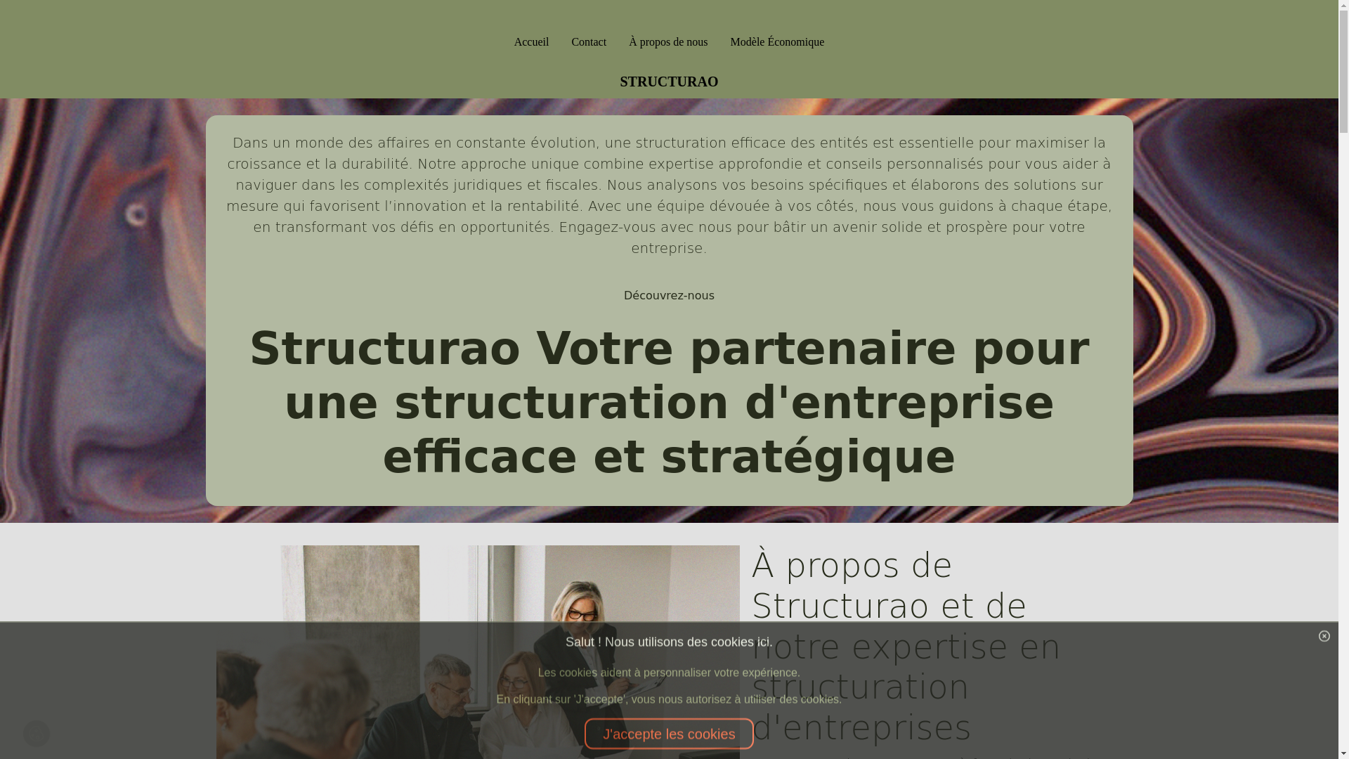 website screenshot of https://structurao.com/