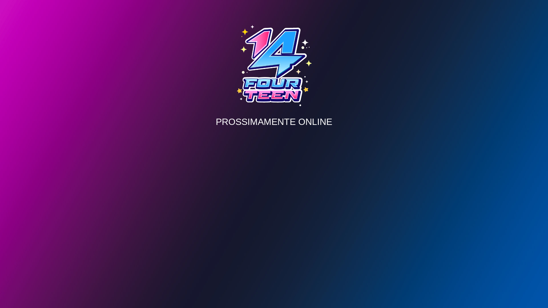 website screenshot of https://fourteen.band/