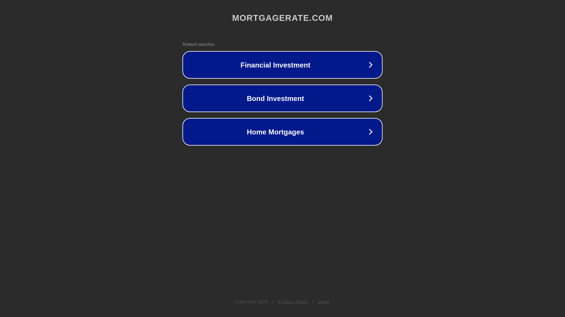 website screenshot of https://mortgagerate.com/