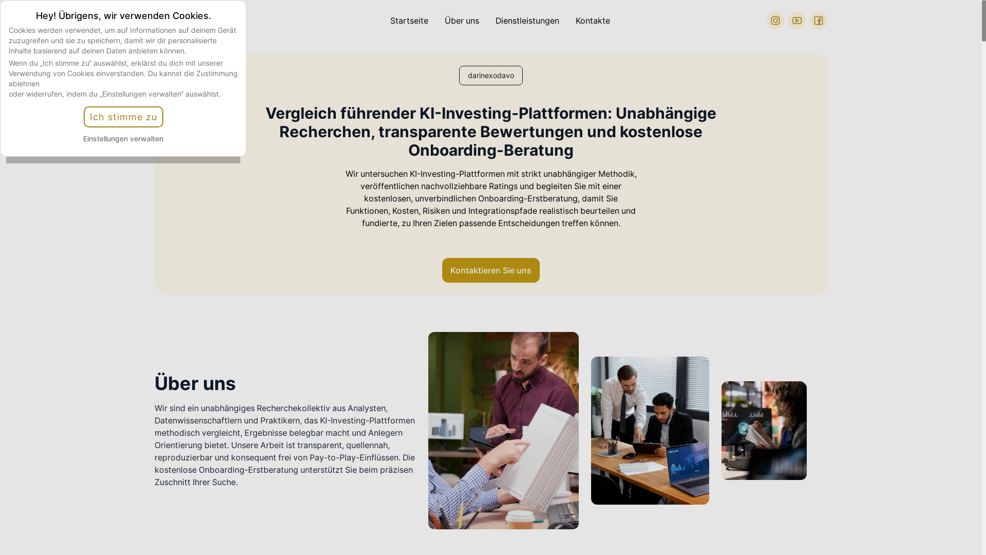 website screenshot of https://darinexodavo.digital/