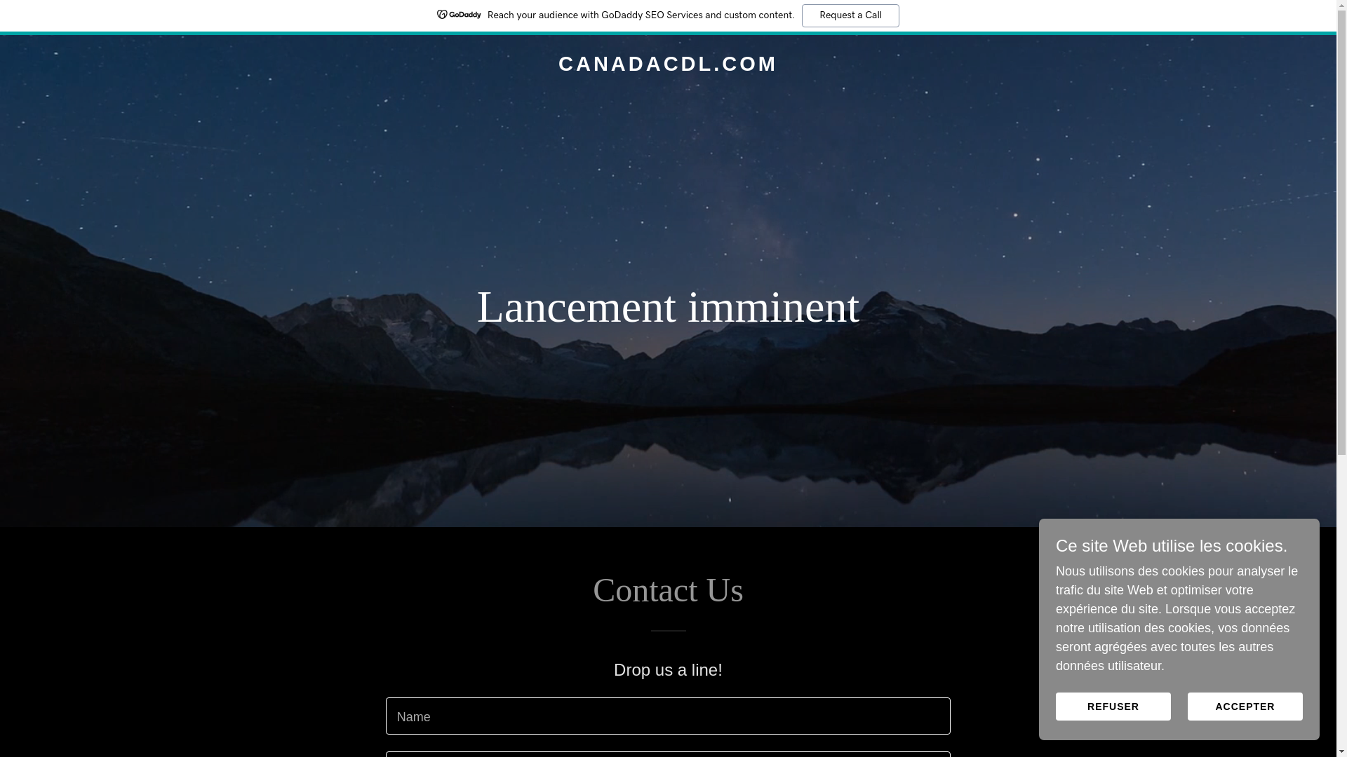 website screenshot of https://canadacdl.com/