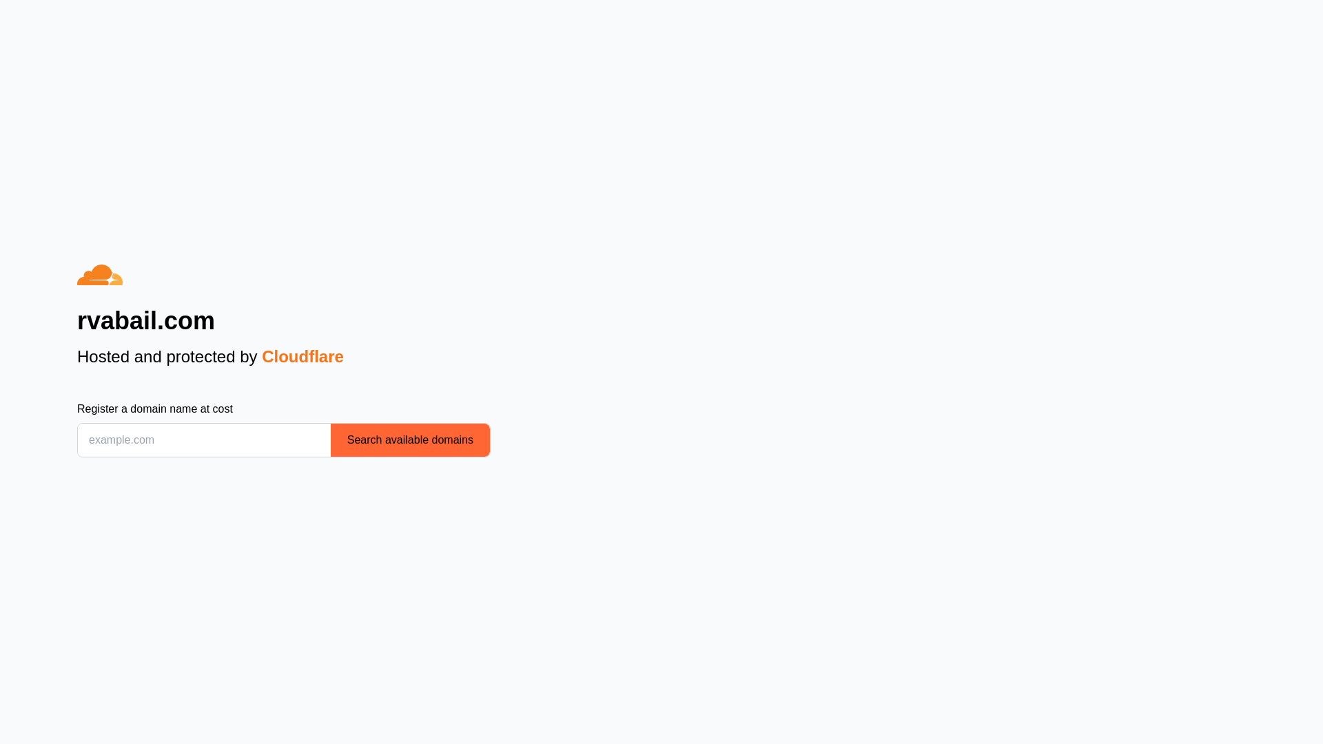 website screenshot of https://rvabail.com/