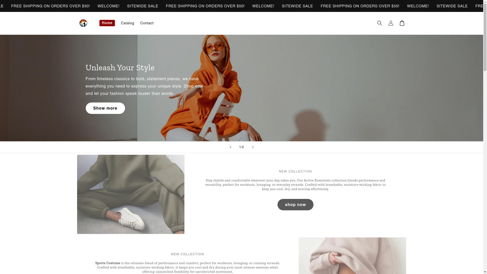 website screenshot of https://shopelvessa.com/