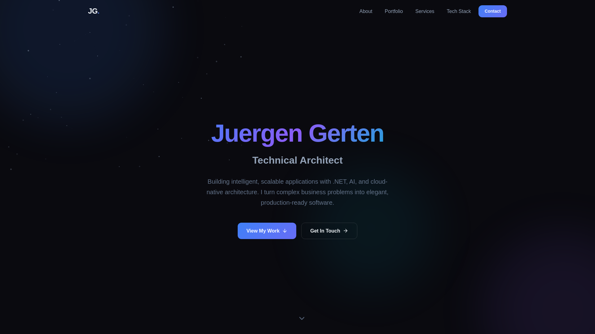 website screenshot of https://jgerten.com