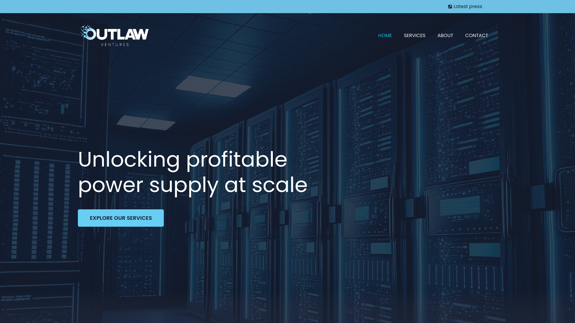 website screenshot of https://meetoutlaw.com/