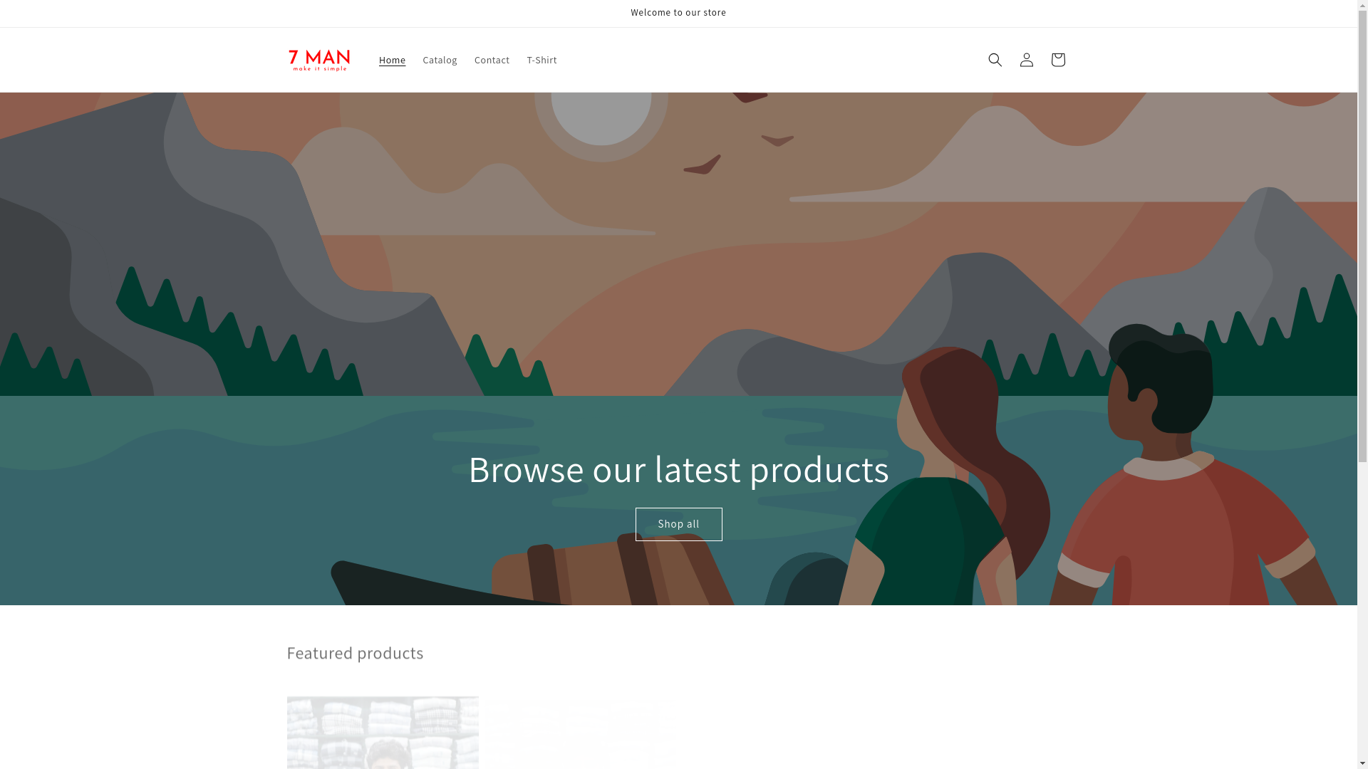 website screenshot of https://7manb2b.com/