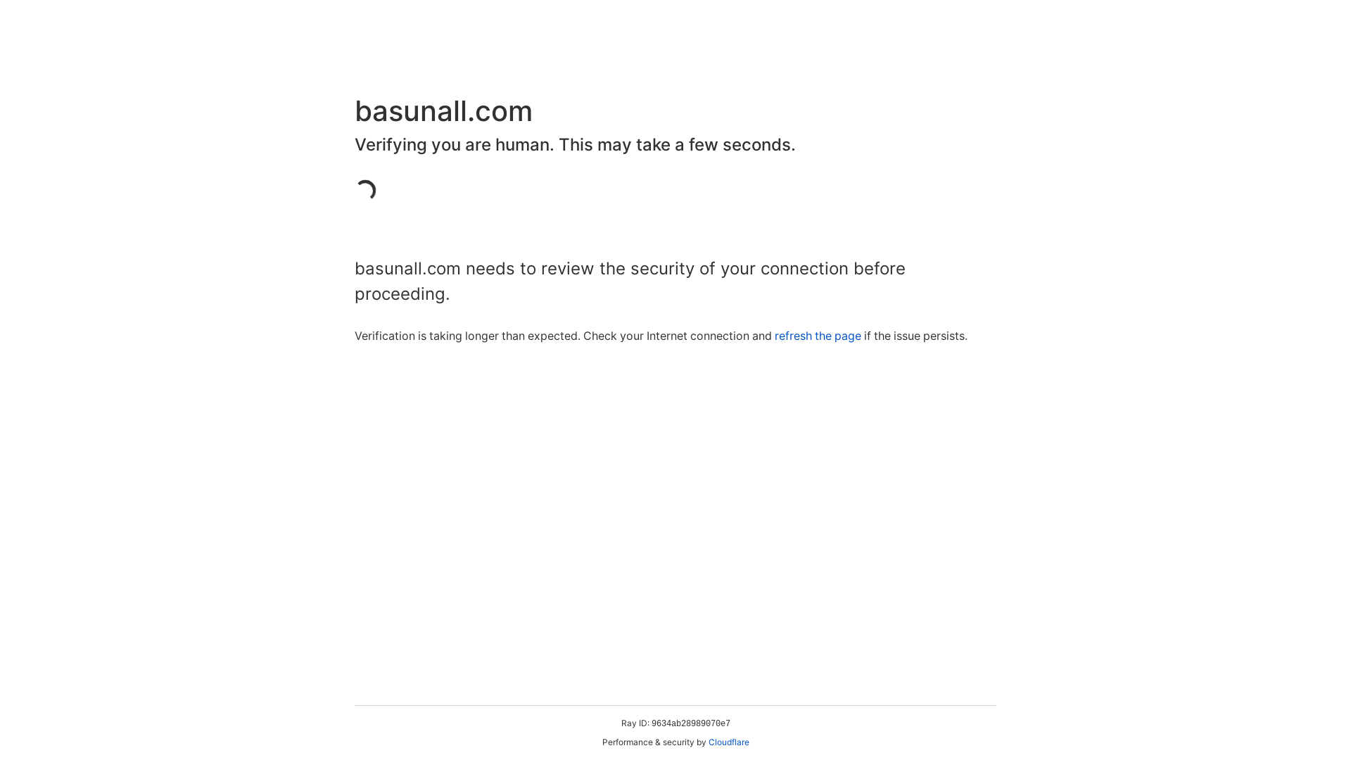 website screenshot of https://basunall.com/