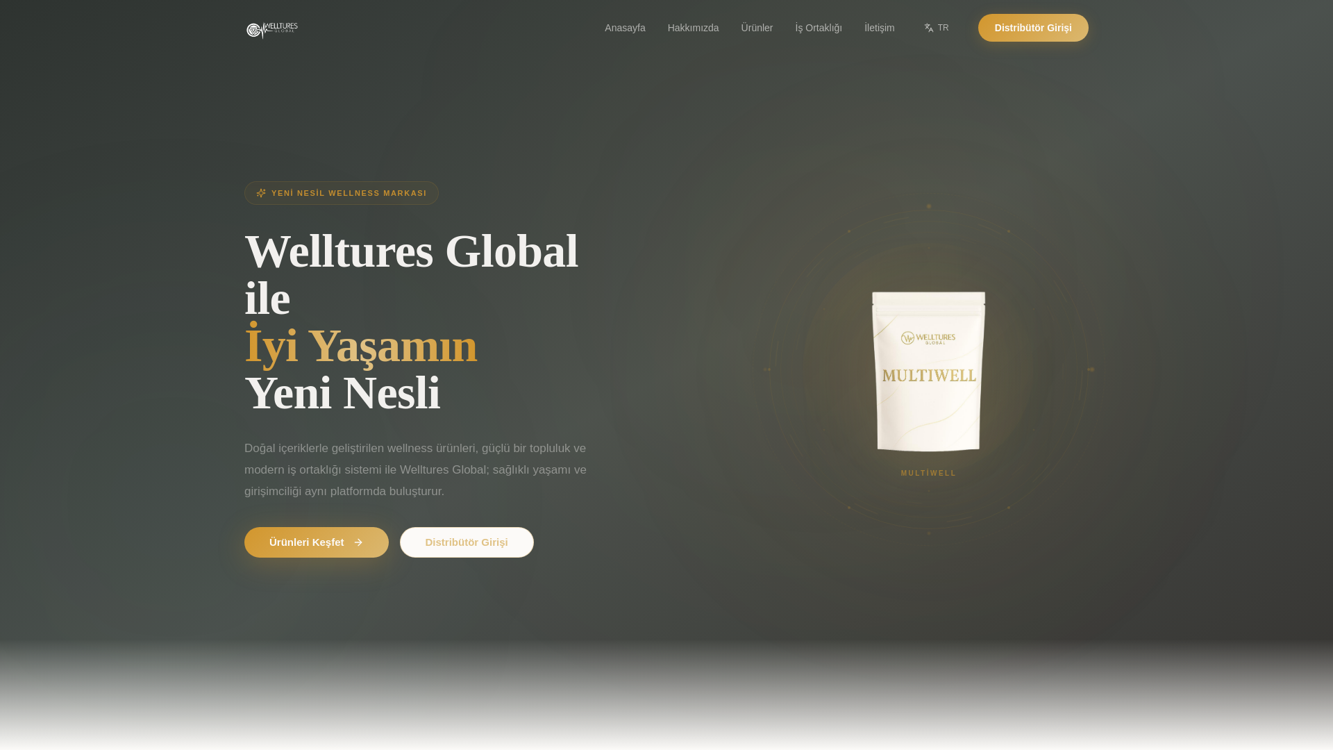 website screenshot of https://welltures.org/