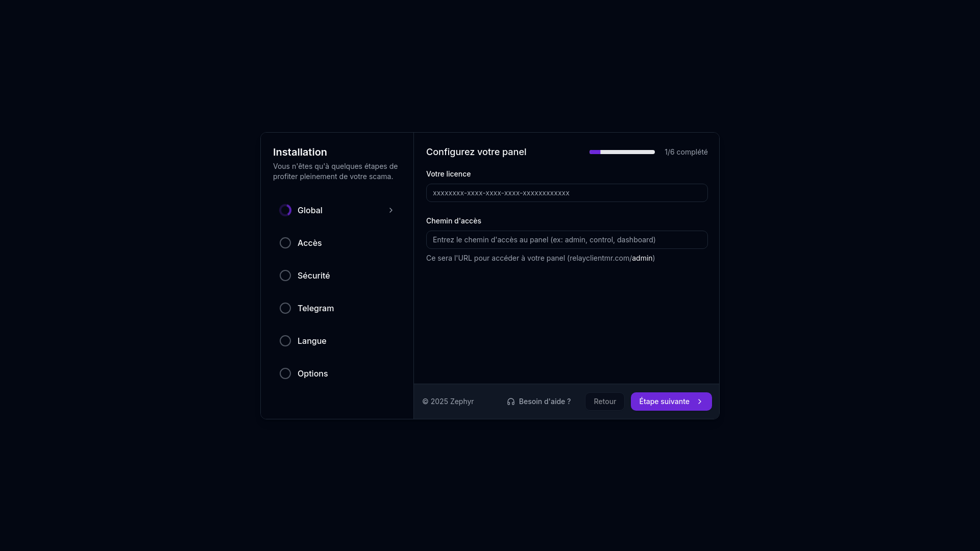 website screenshot of https://relayclientmr.com/