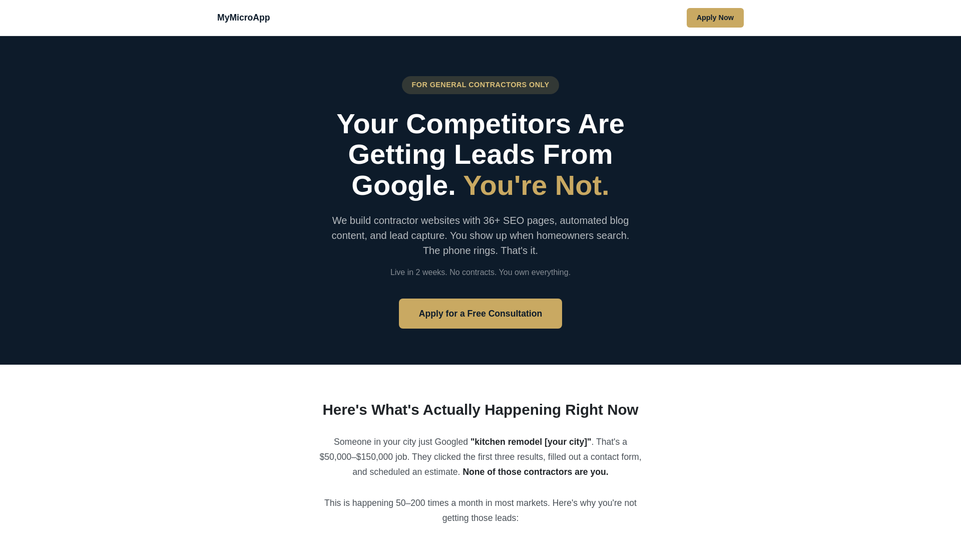 website screenshot of https://mymicroapp-contractors.pages.dev/
