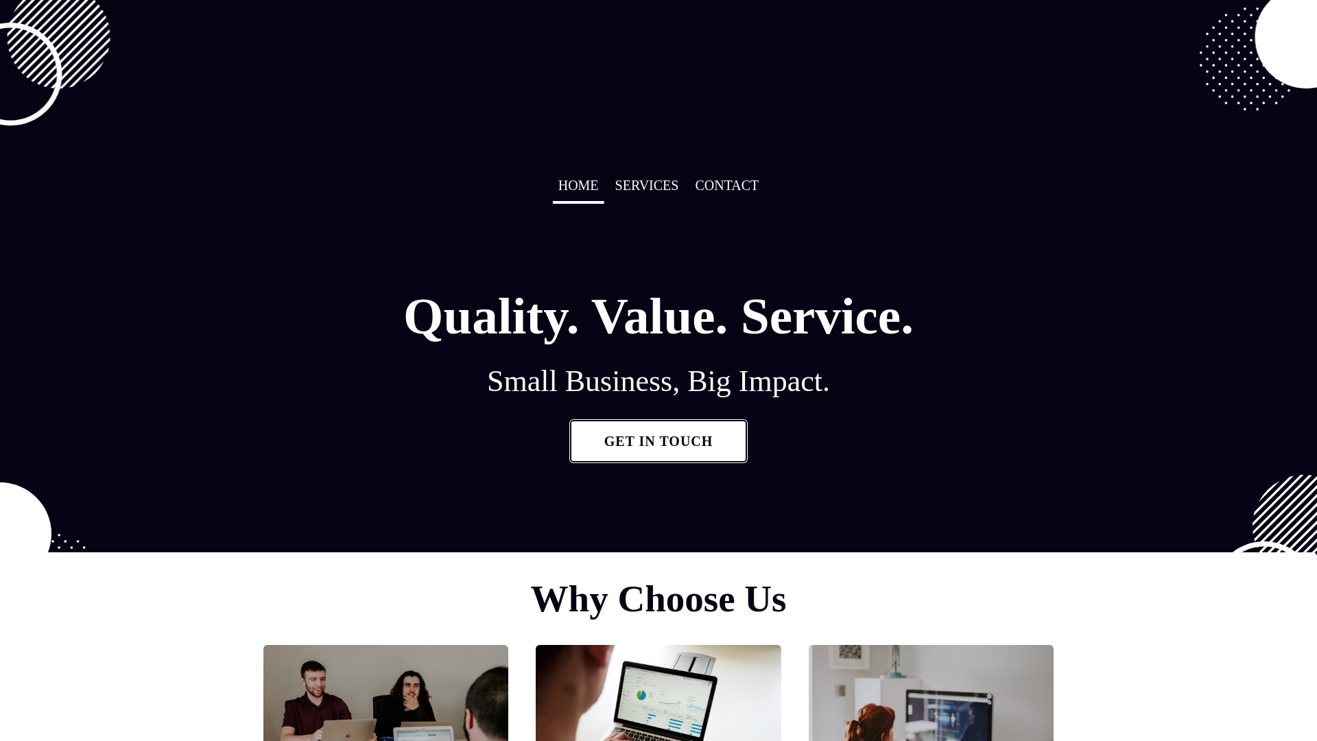 website screenshot of https://stablenetworx.com