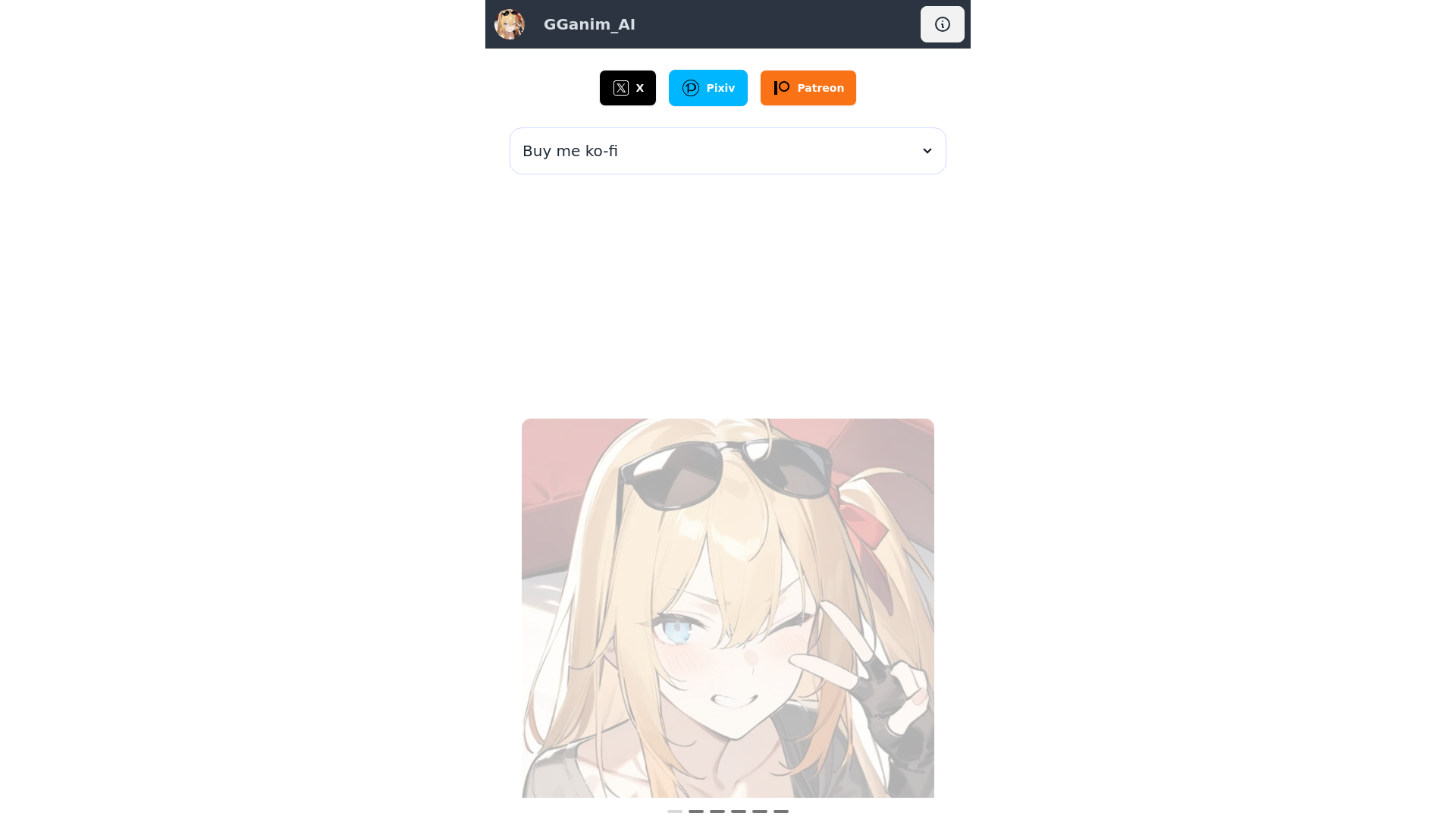 website screenshot of https://gganim-ai.pages.dev/