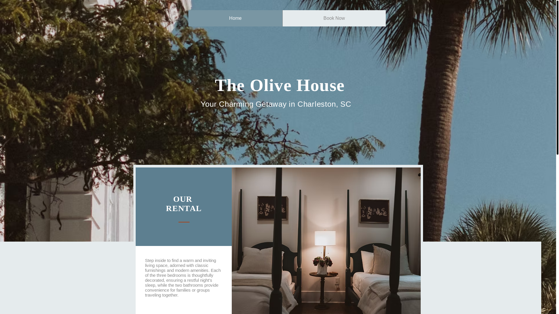 website screenshot of https://olivehousesc.com/