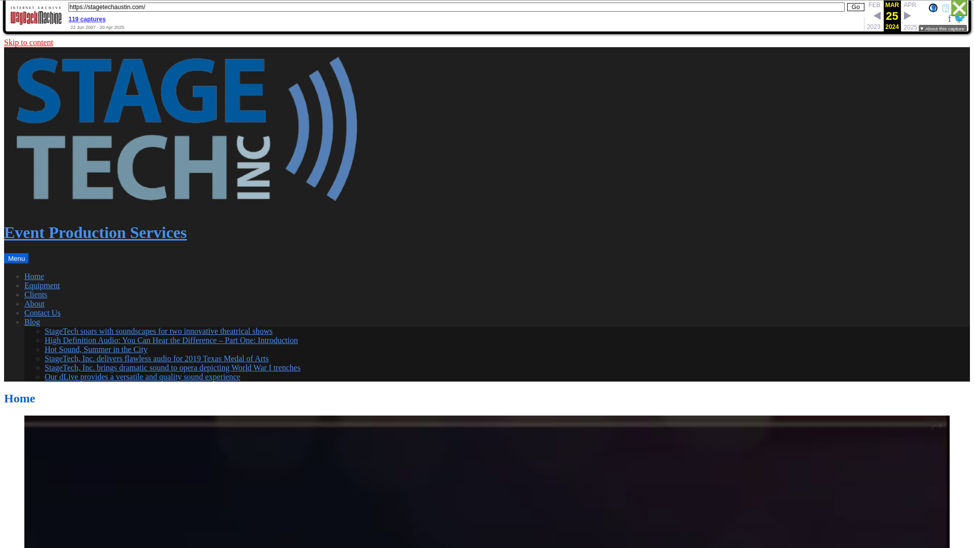website screenshot of https://lp-stagetechaustin.pages.dev/