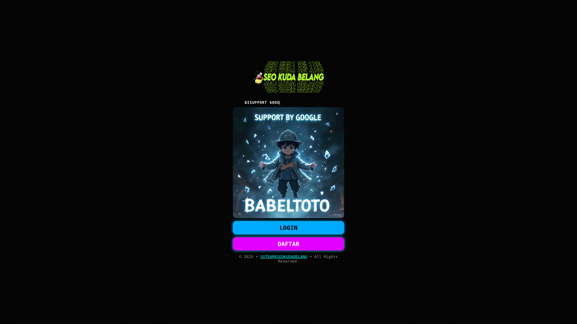 website screenshot of https://sgteamxseokb.pages.dev/