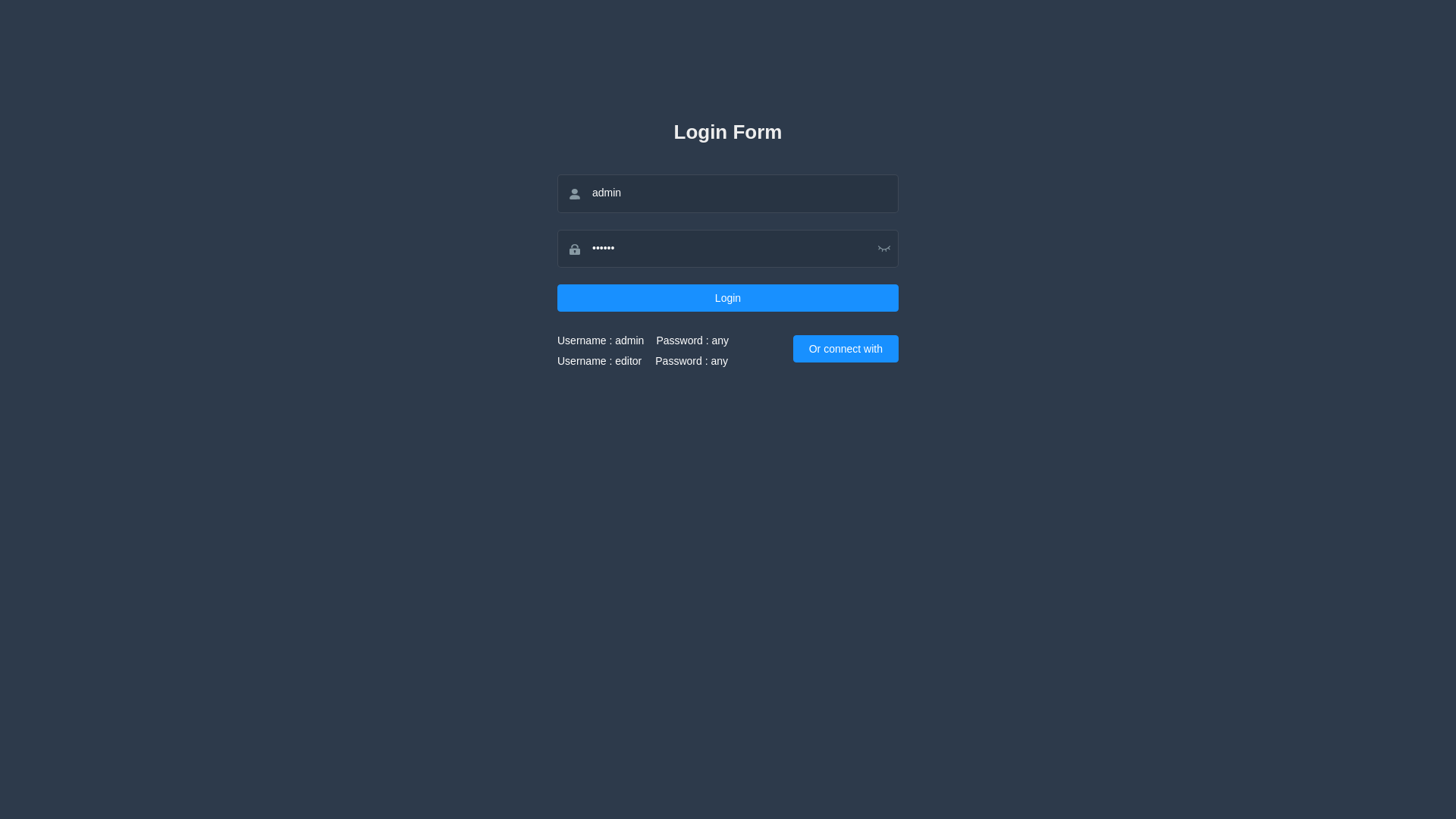 website screenshot of https://vue-element-admin-eca.pages.dev/