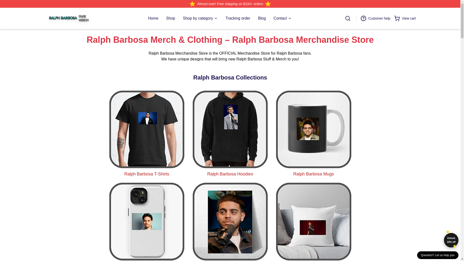website screenshot of https://ralphbarbosa.shop/