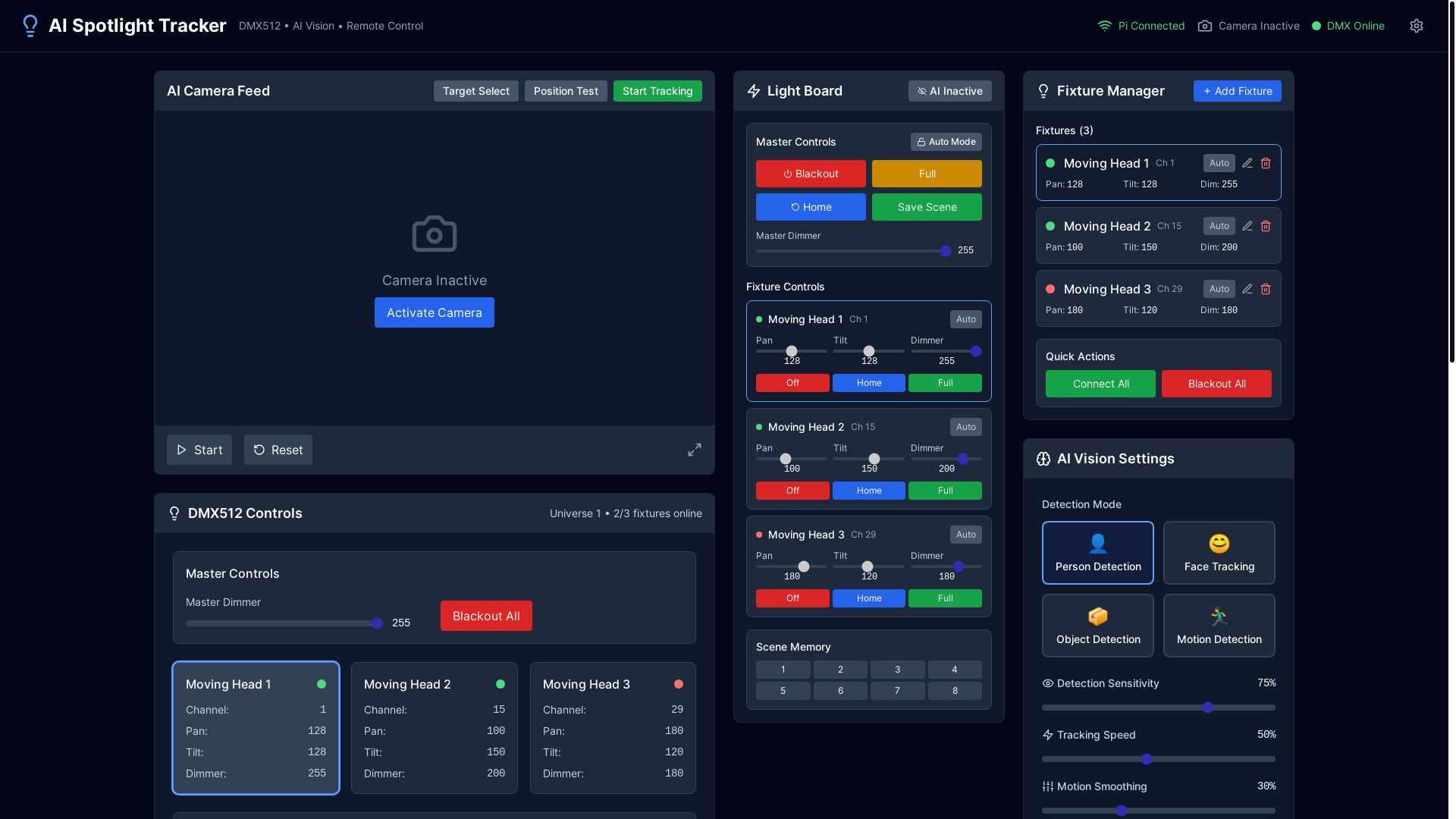 website screenshot of https://stalkerlight.com/