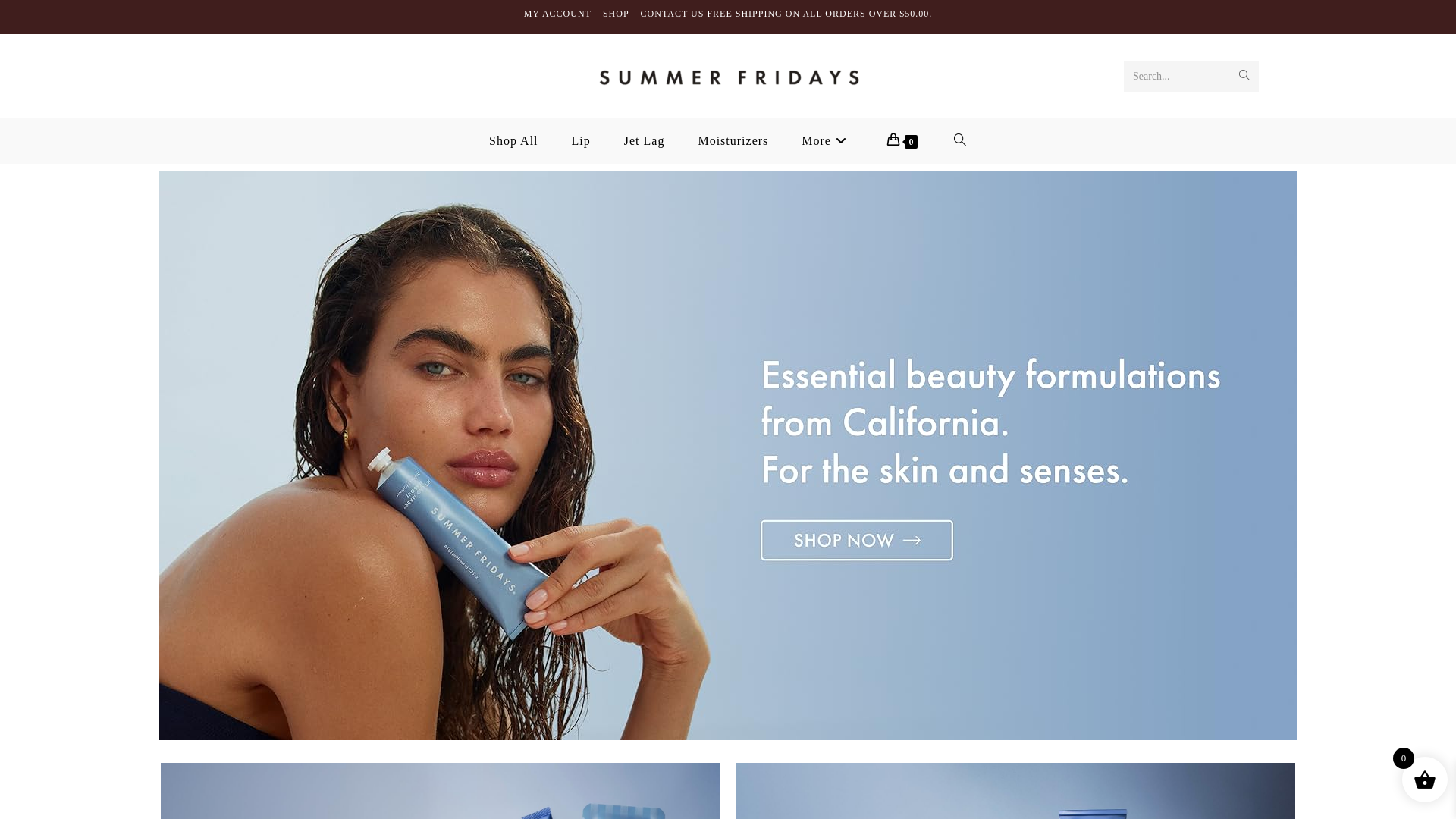 website screenshot of https://summerfridaysale.com/