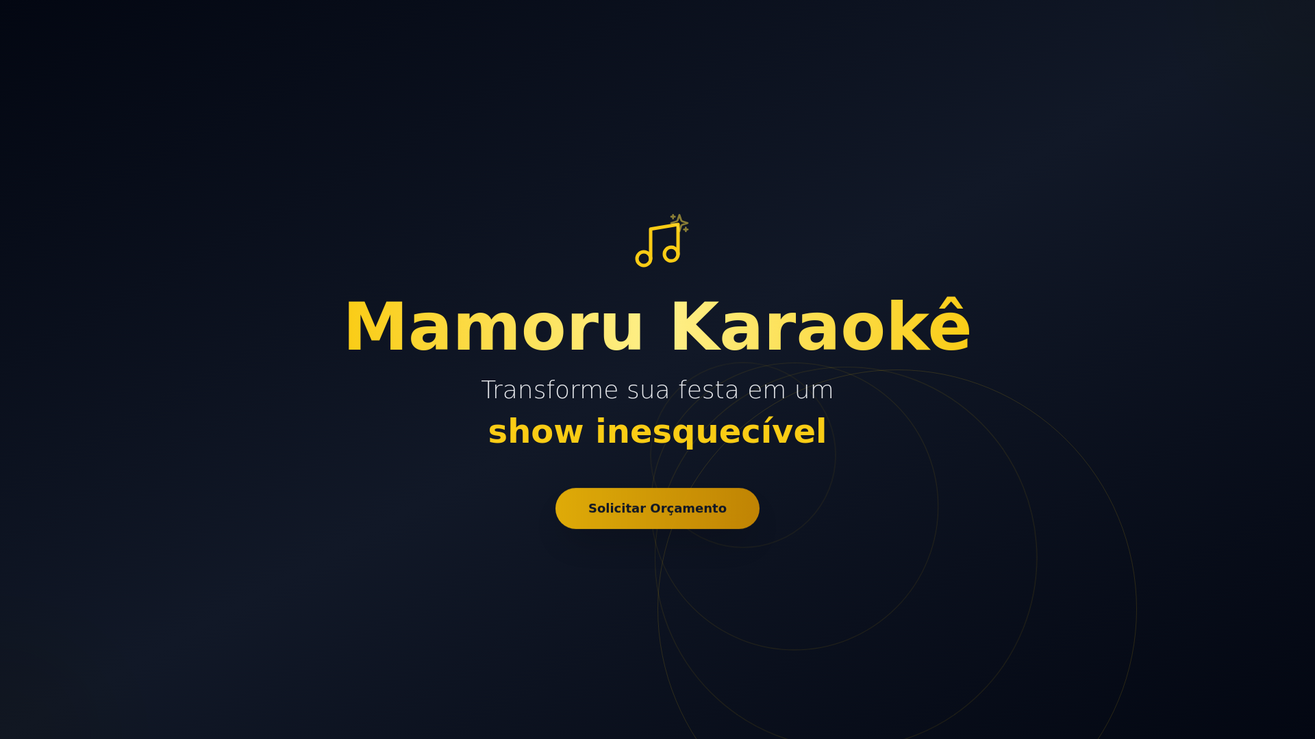 website screenshot of https://mamorukaraoke.com.br/
