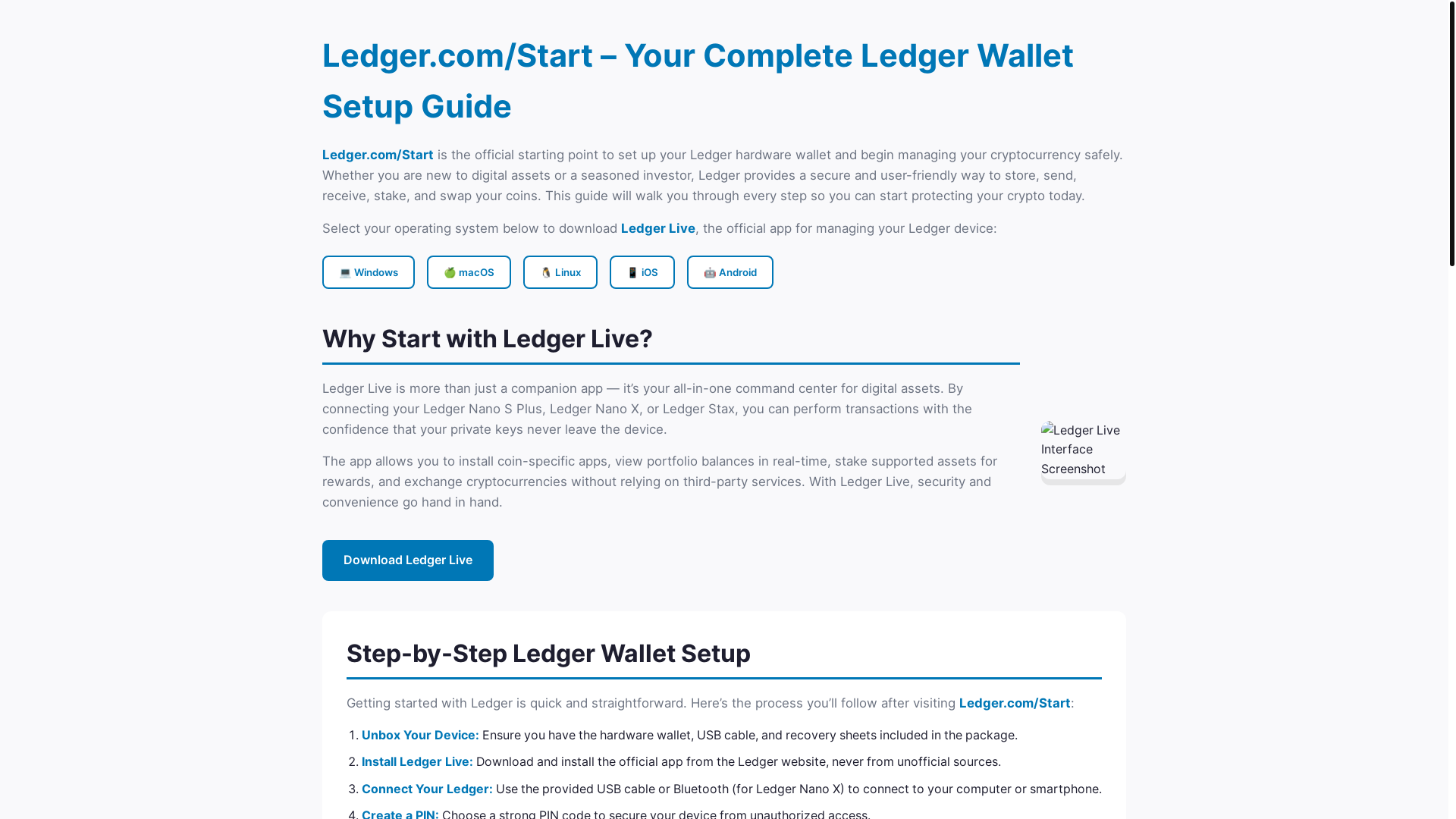website screenshot of https://protect-ledger-en-us.pages.dev/