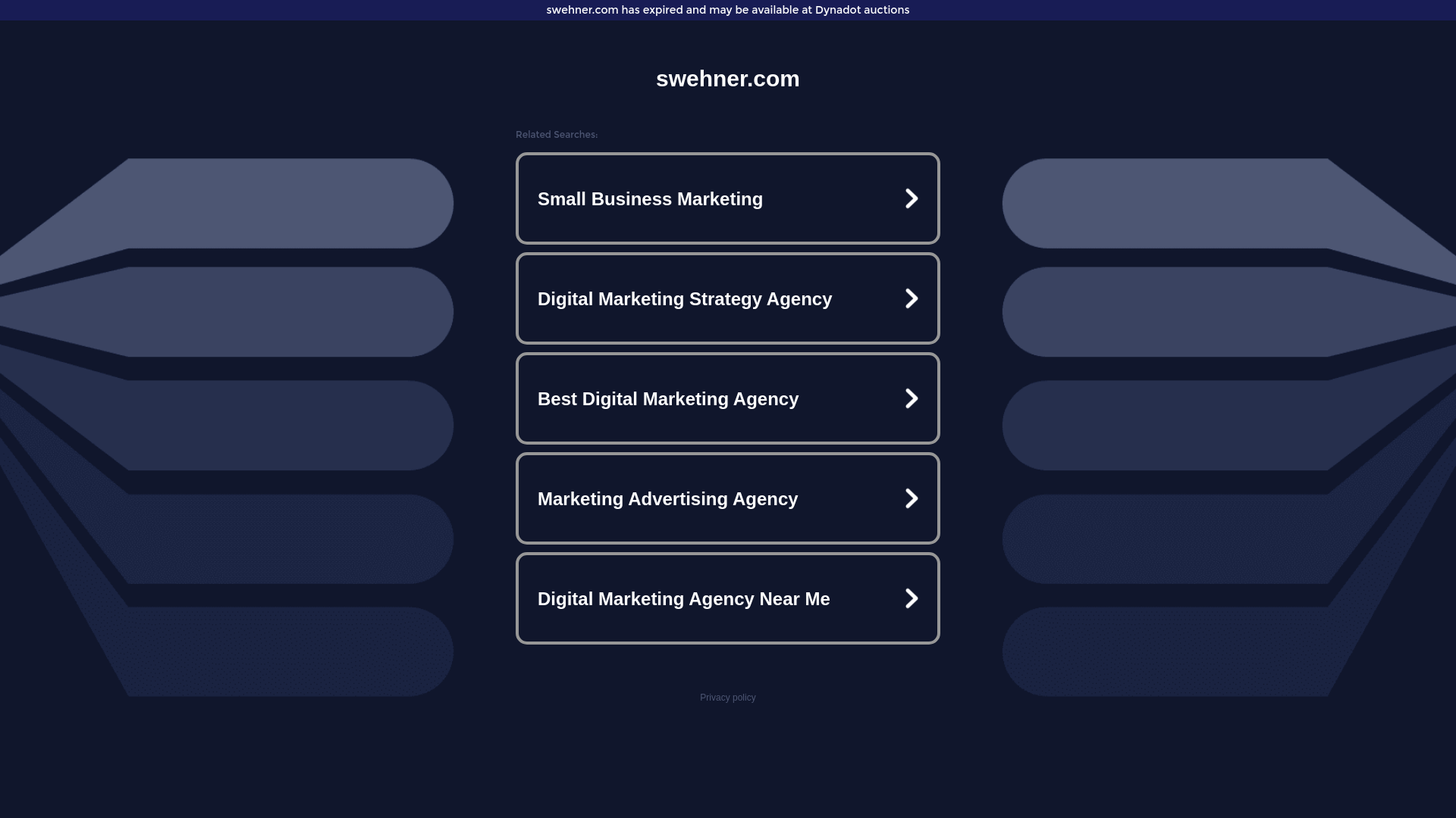 website screenshot of https://amrm.swehner.com