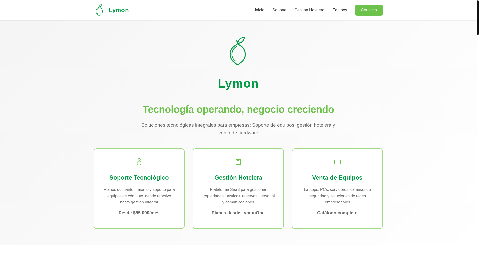 website screenshot of https://lymon.online/