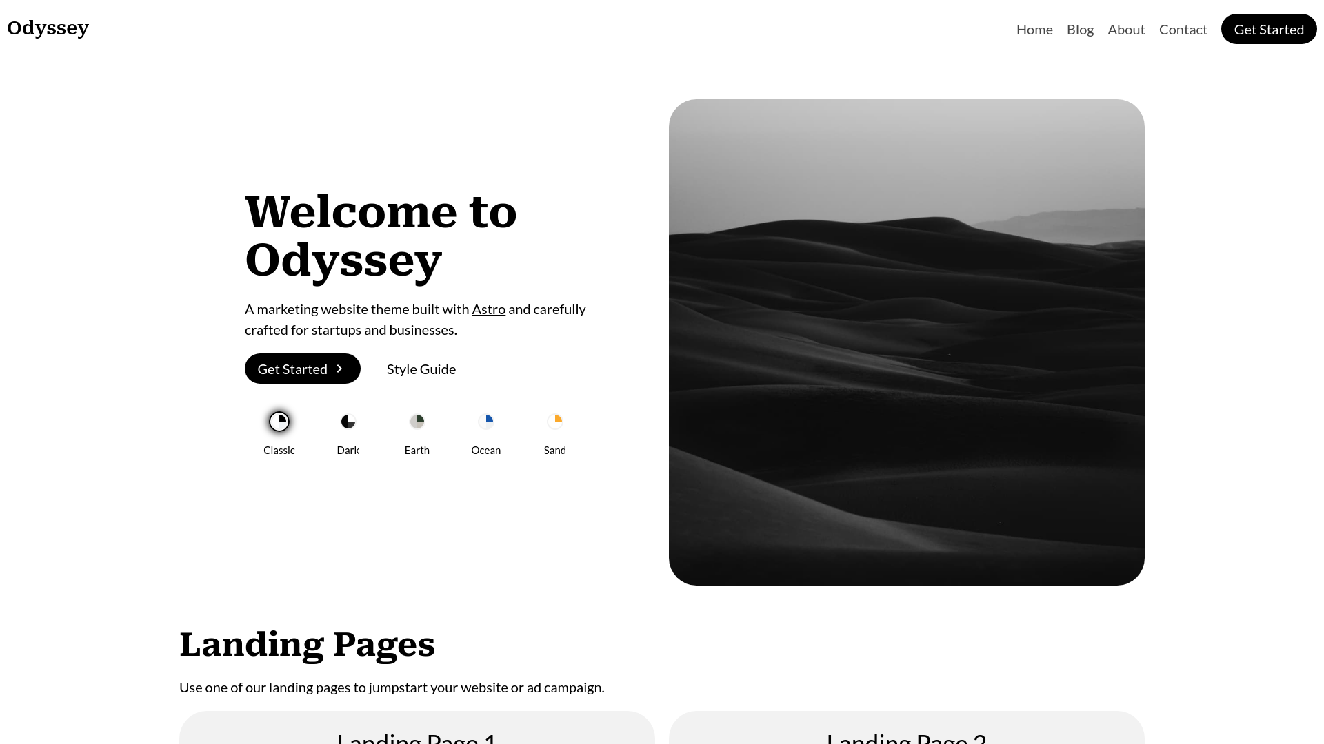 website screenshot of https://agentone.space