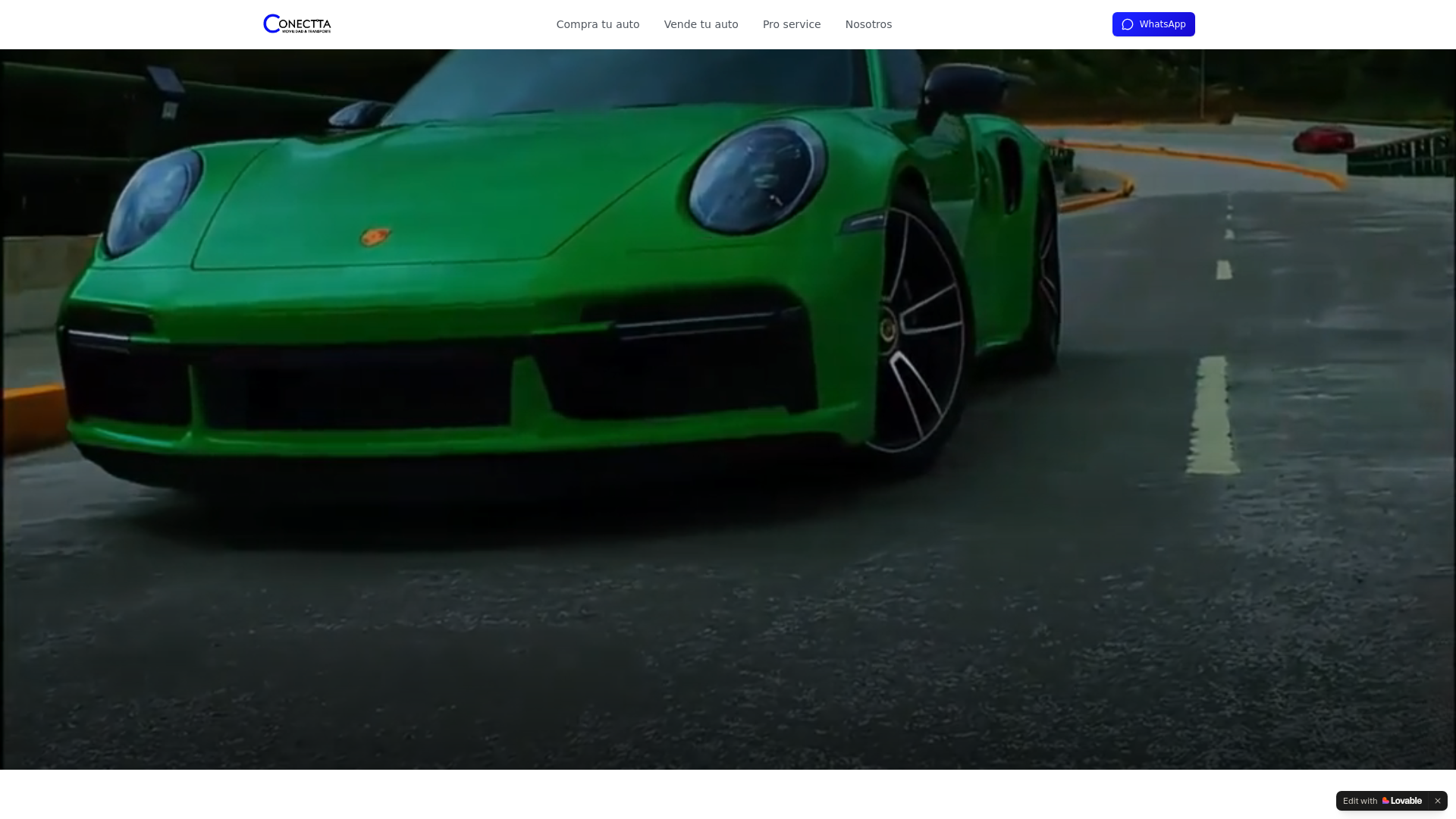 website screenshot of https://grupoconectta.mx/