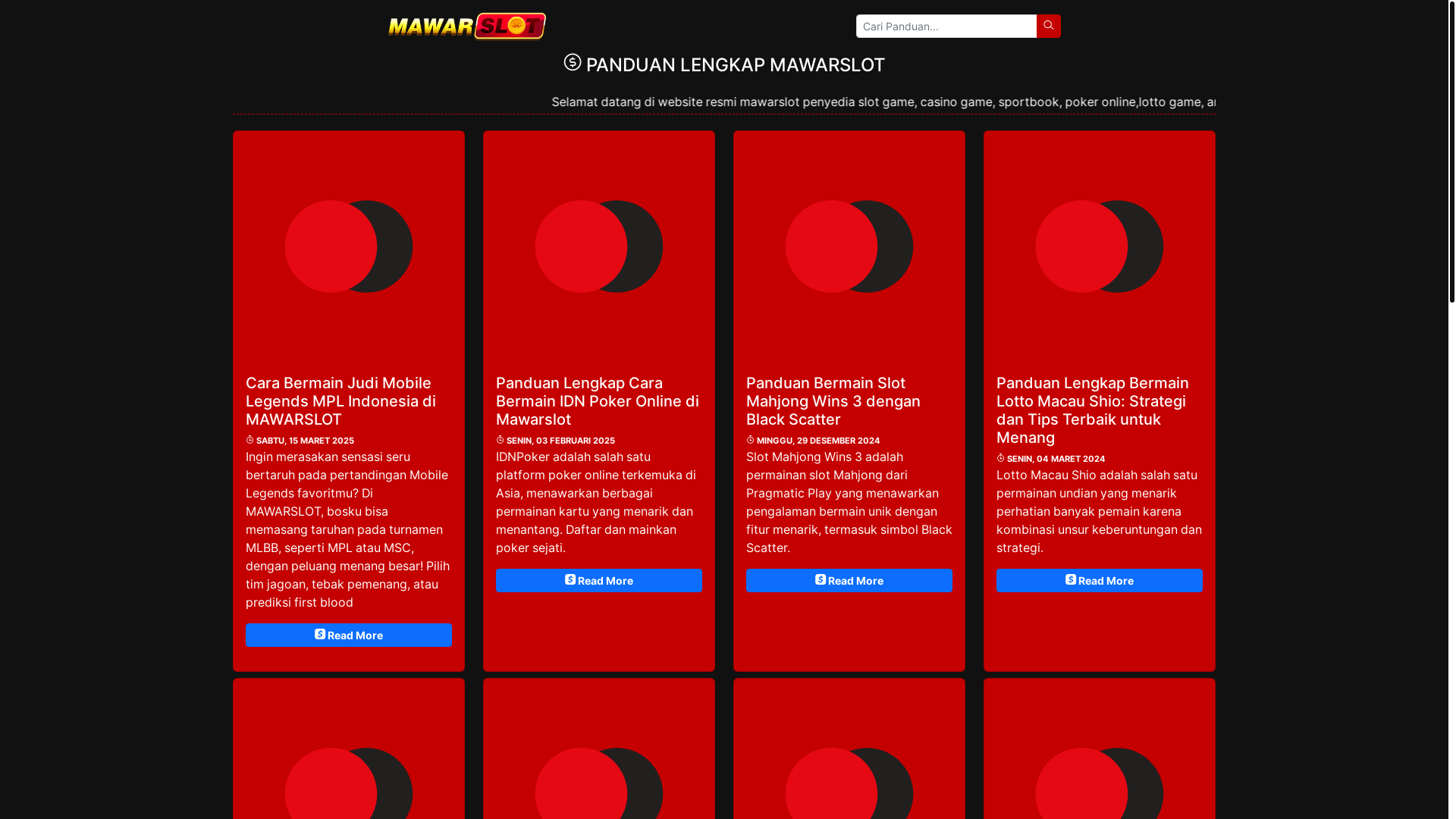 website screenshot of https://panduanmawarslot4.site/