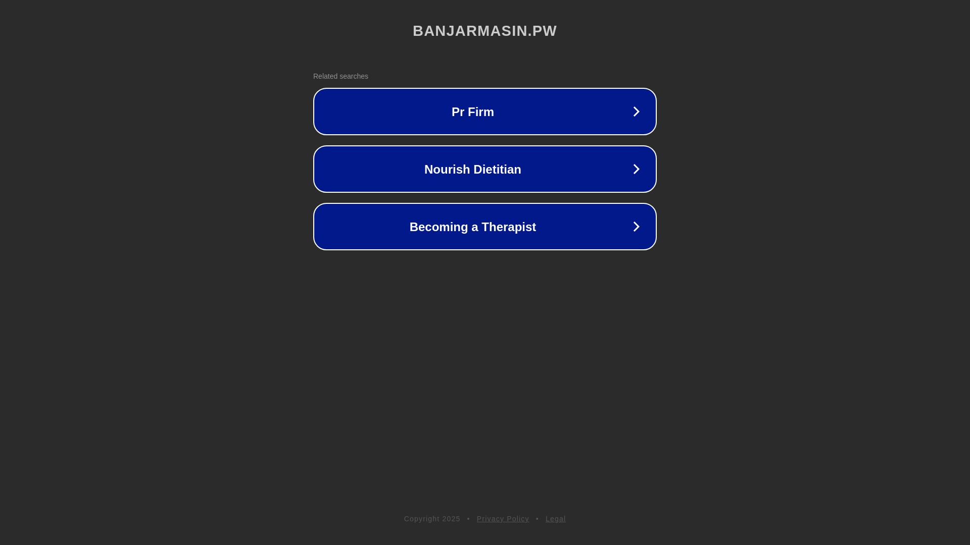 website screenshot of https://banjarmasin.pw/
