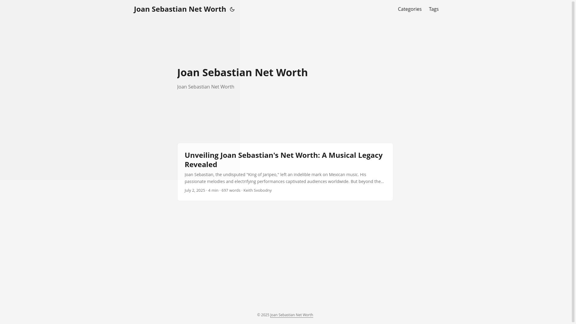 website screenshot of https://joan-sebastian-net-worth20250706.pages.dev/